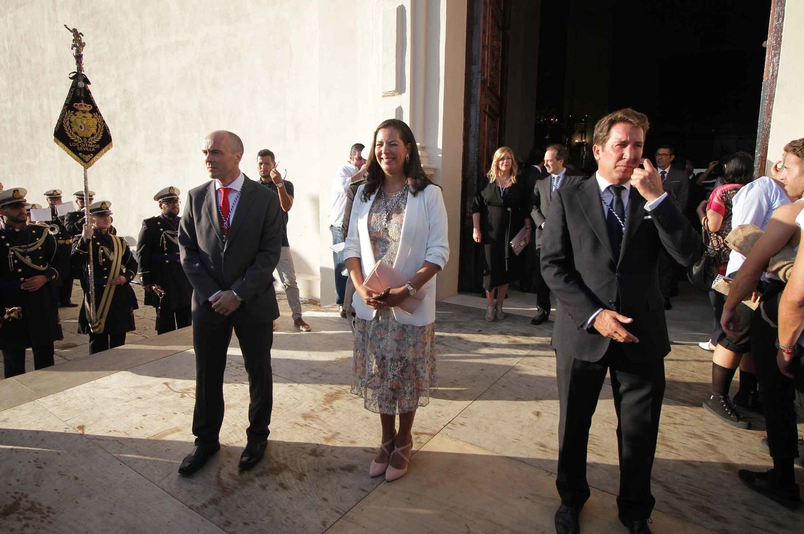 Imágenes del Señor de Pasión en la procesión del centenario de la hermandad