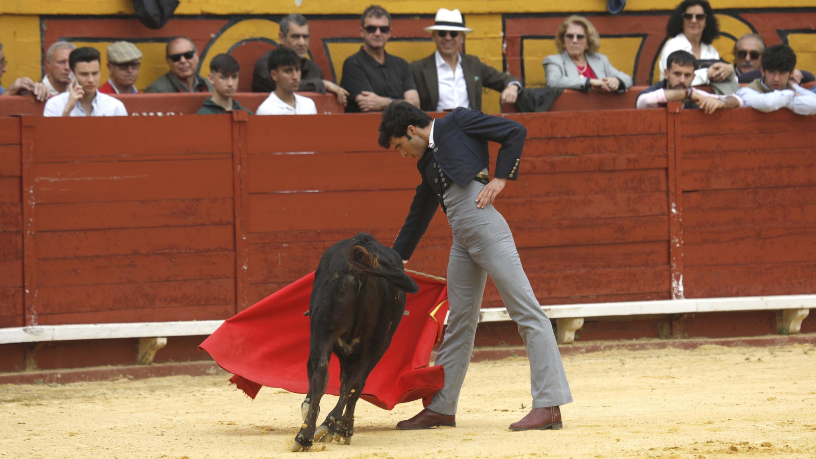 La clase magistral de tauromaquia organizada por Miguelete, en imágenes