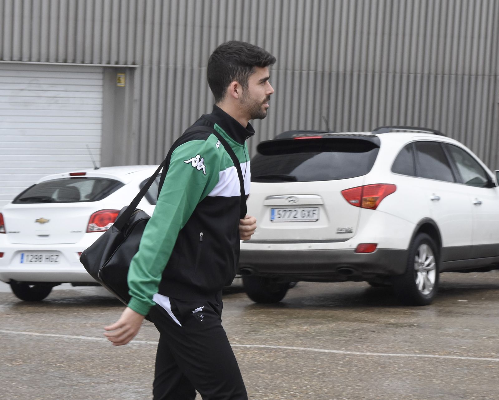 José Antonio Caro, ayer a la salida de la expedición de El Arcángel.