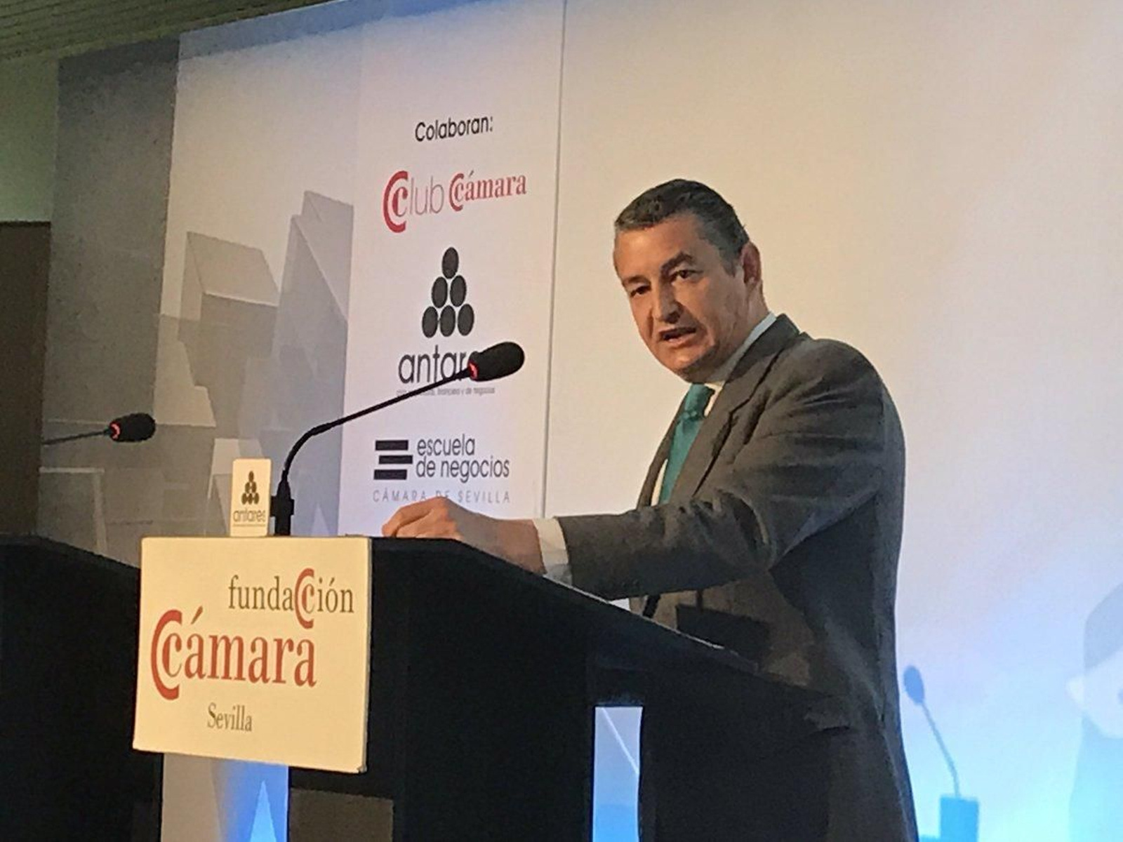 Antonio Sanz, en su intervención.