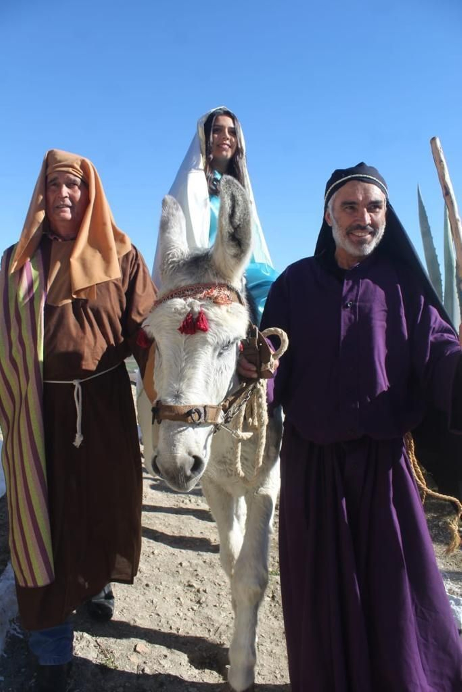 Las imágenes del belén viviente de Espera