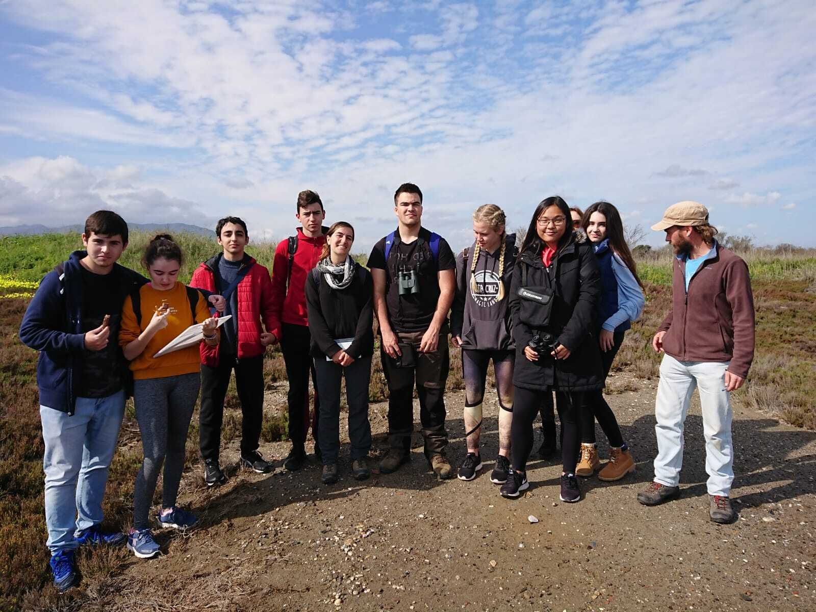 Alumnos en una edición anterior del proyecto educativo ScienceIES.