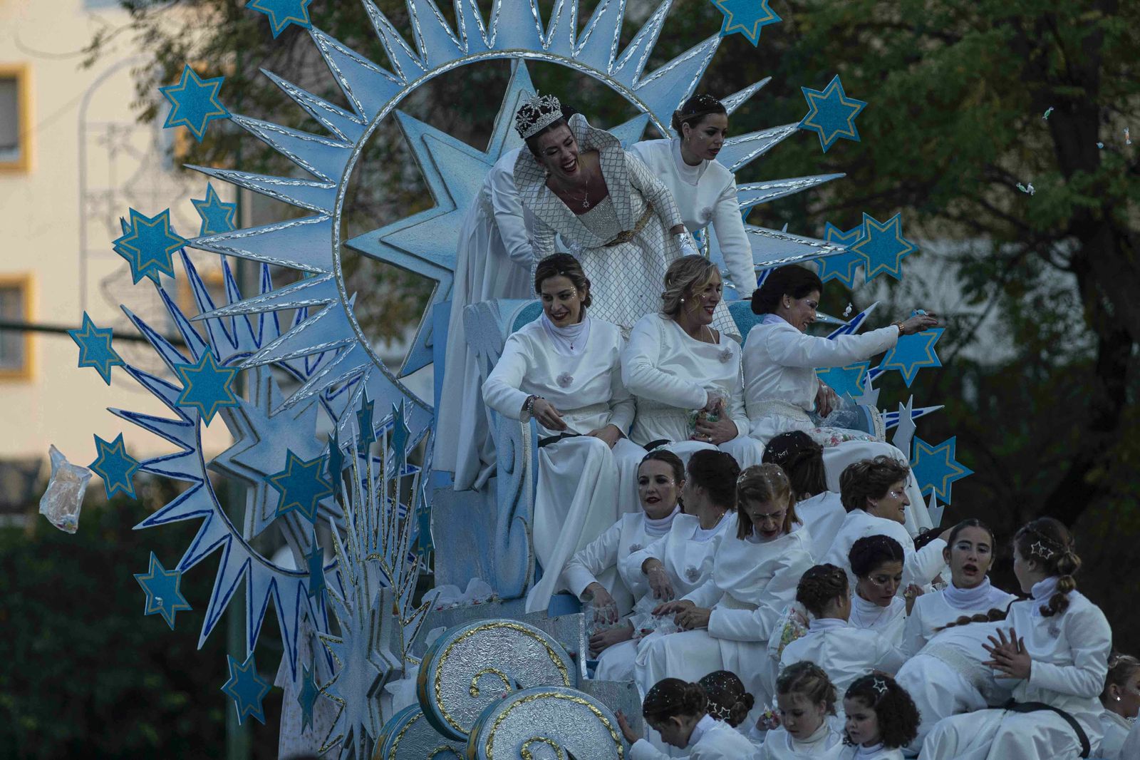 La Cabalgata de los Reyes Magos de Sevilla, en imágenes