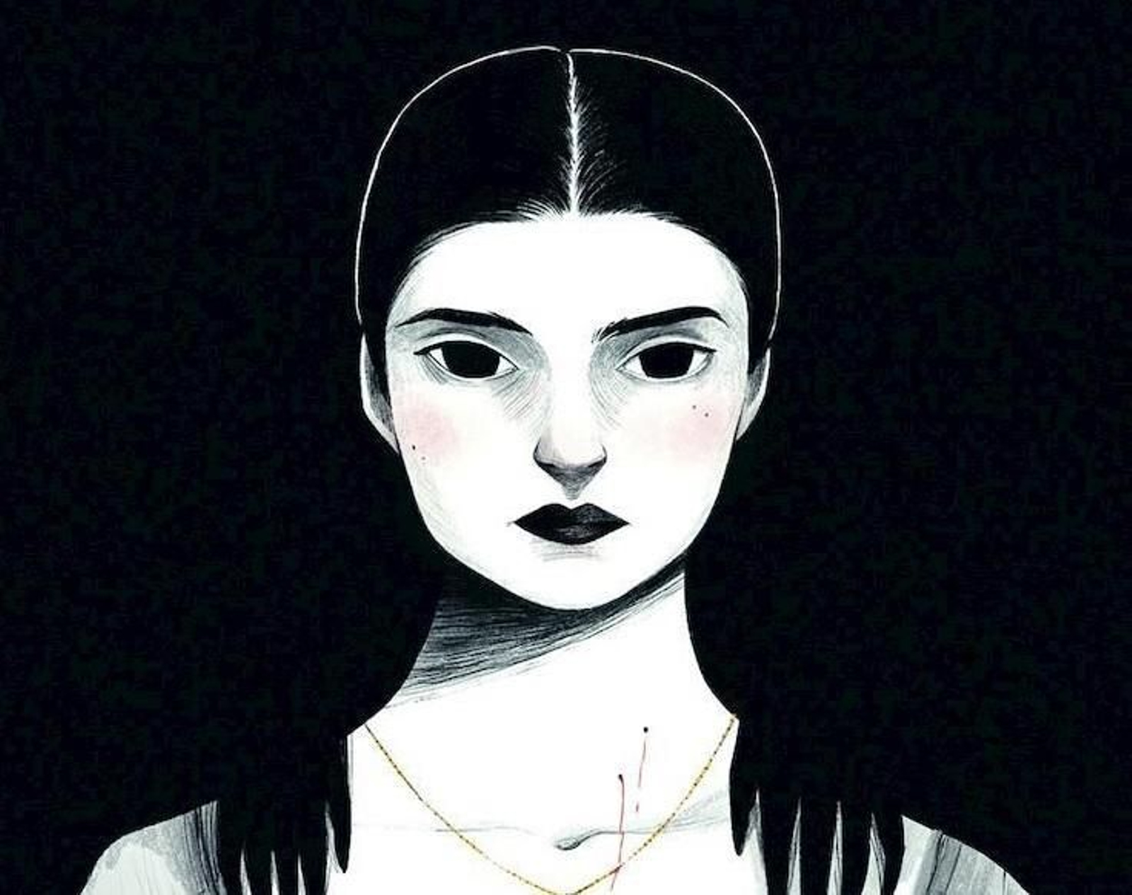 Ilustración de Laura Pérez para 'Los secretos de los vampiros'.