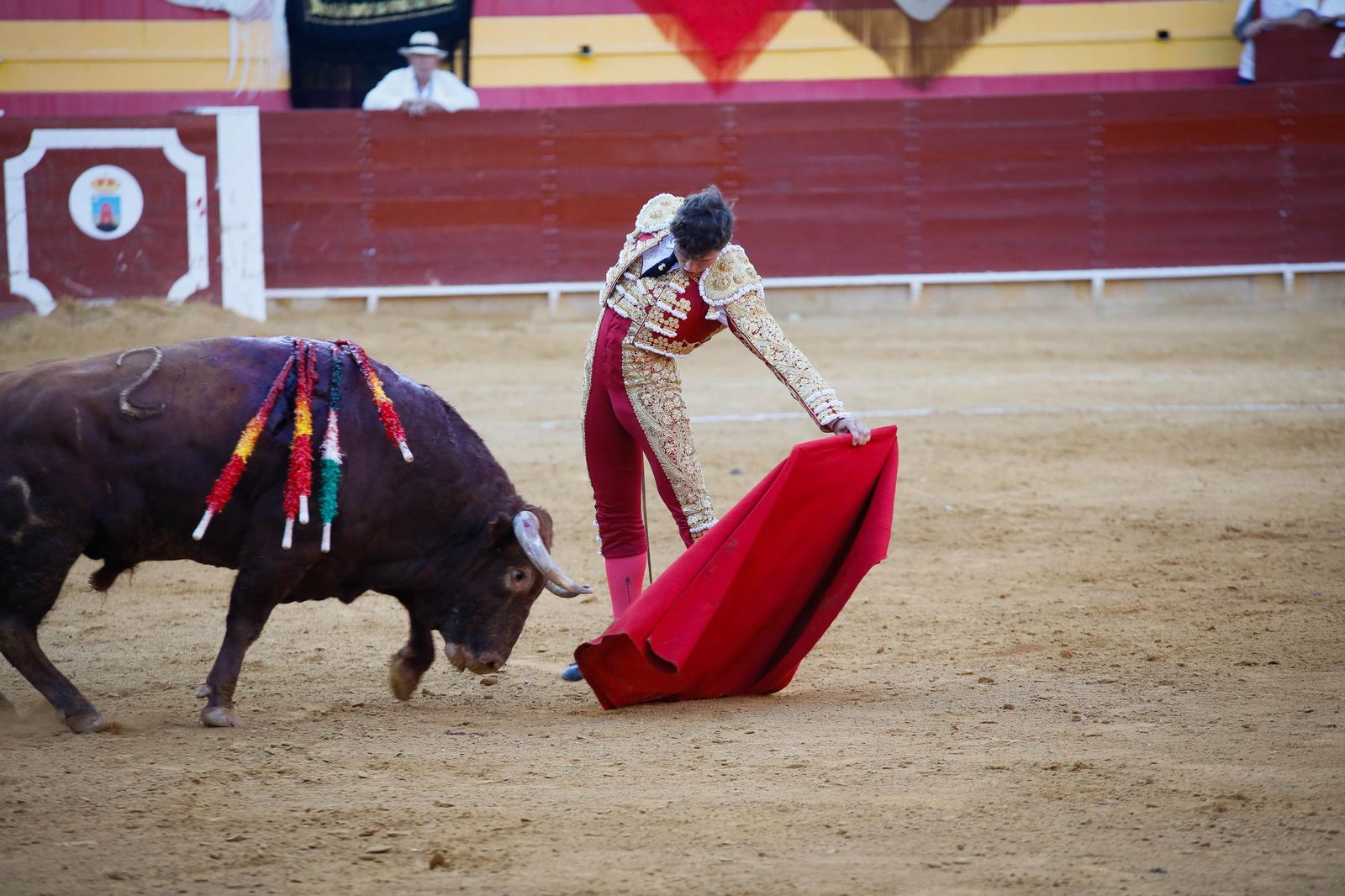Corrida de toros en Roquetas, en imágenes