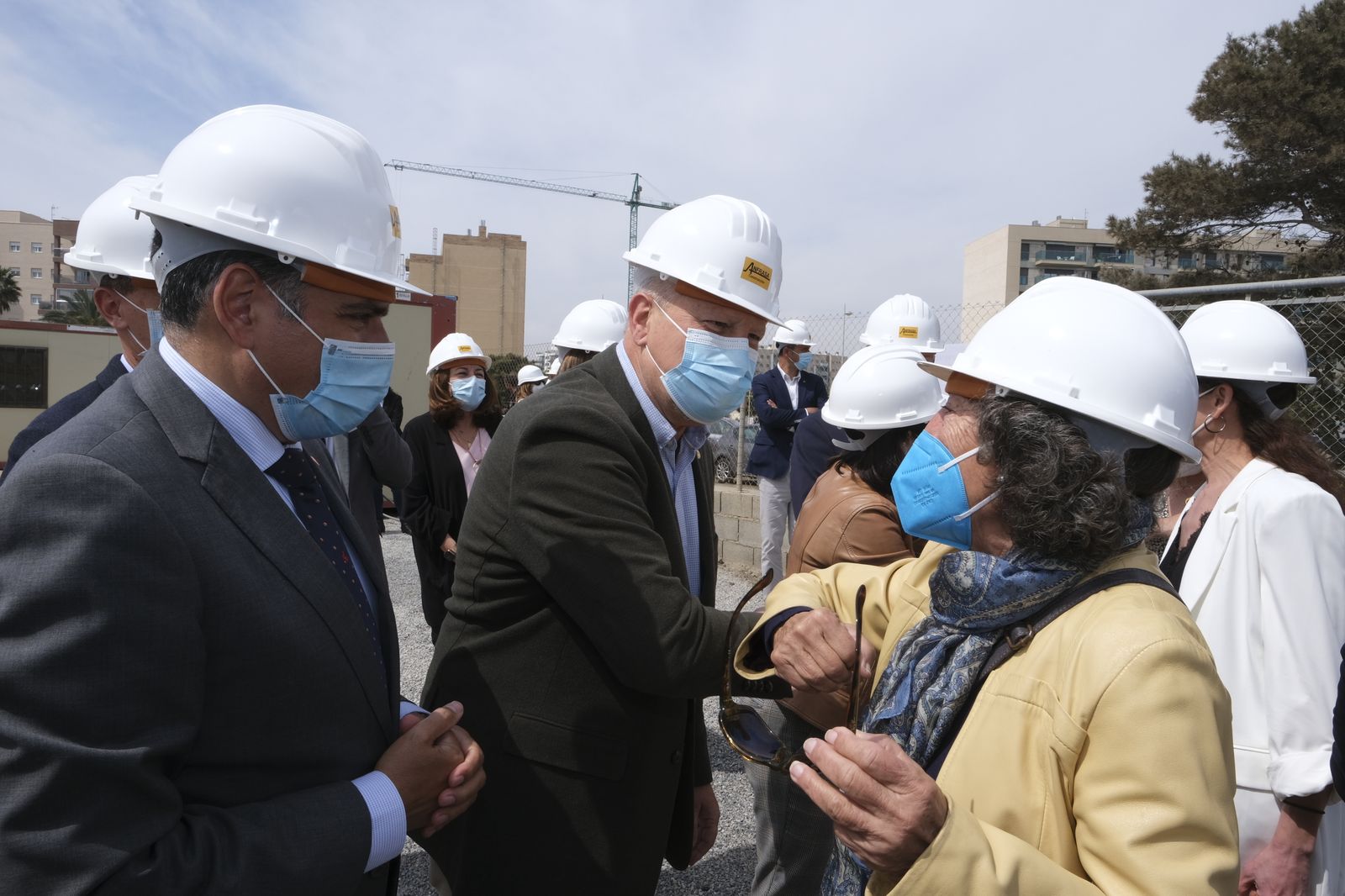 Fotogalería colocación primera piedra Conservatorio Profesional de Danza 'Kina Jiménez' de Almería
