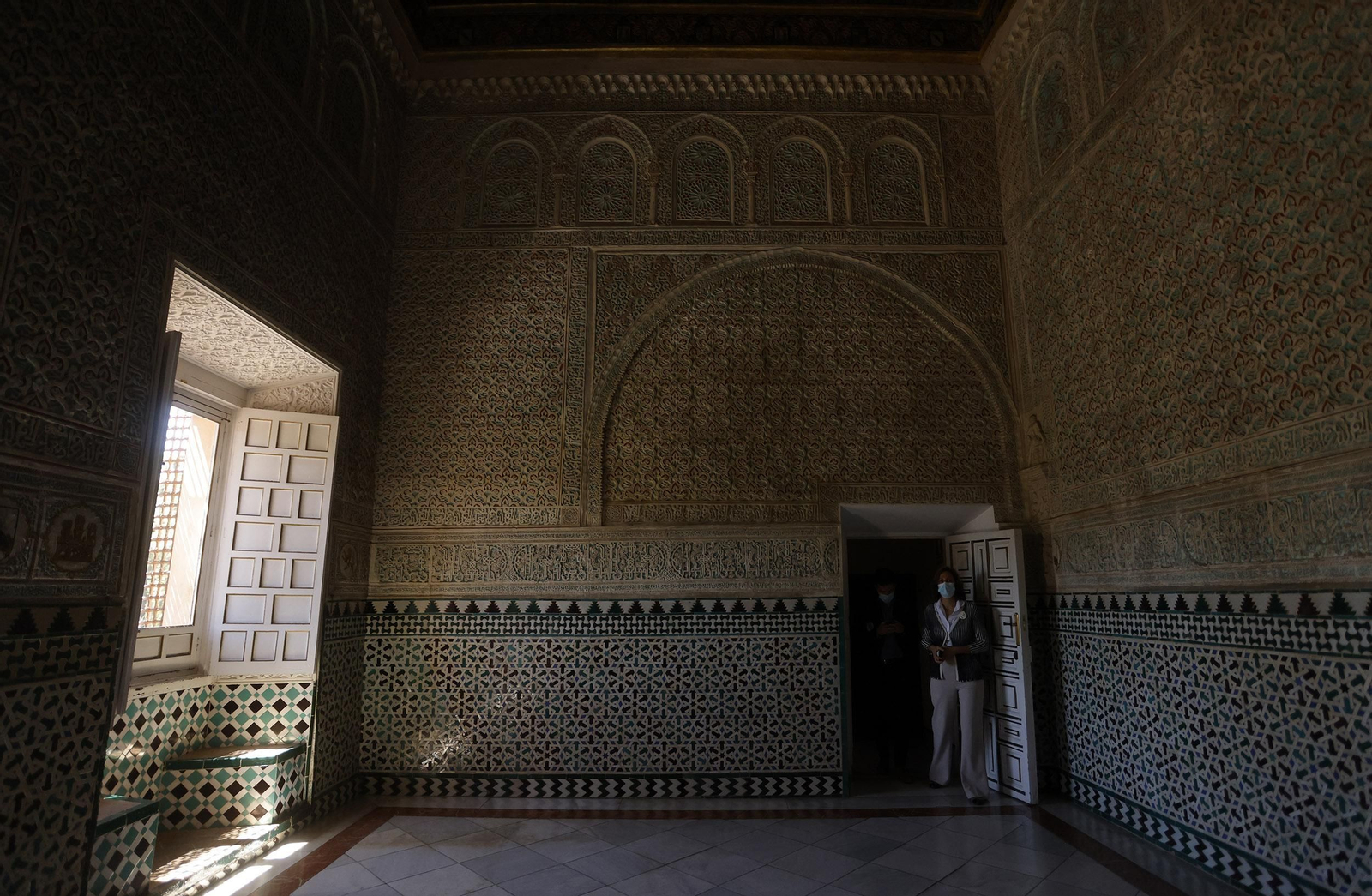 La visita al Cuarto Alto de los Reales Alcázares de Sevilla, en imágenes