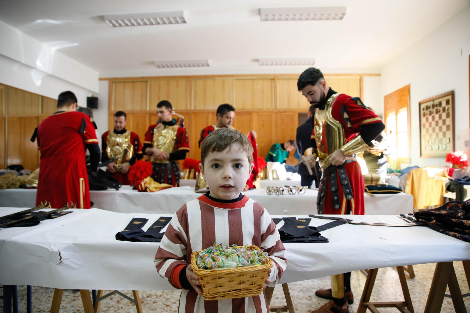Las imágenes del Auto Sacramental de los Reyes Magos en Los Gallardos