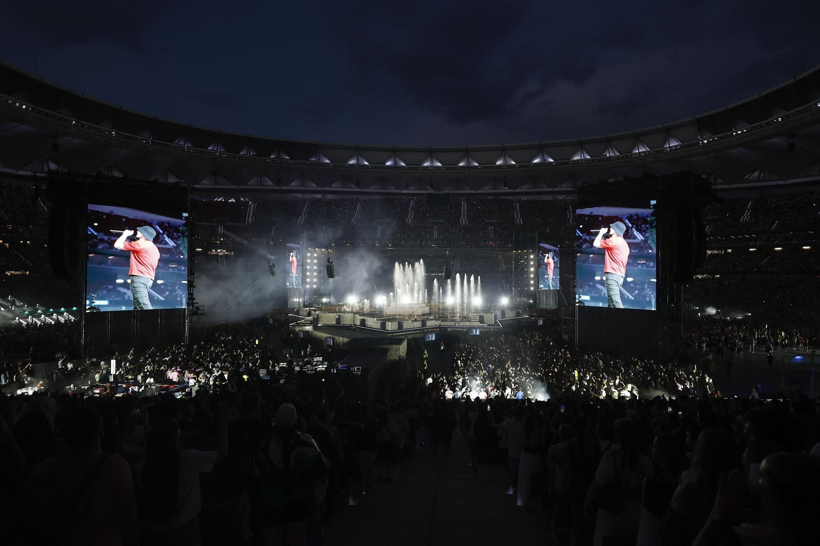 Así fue el concierto de Dellafuente en el Metropolitano