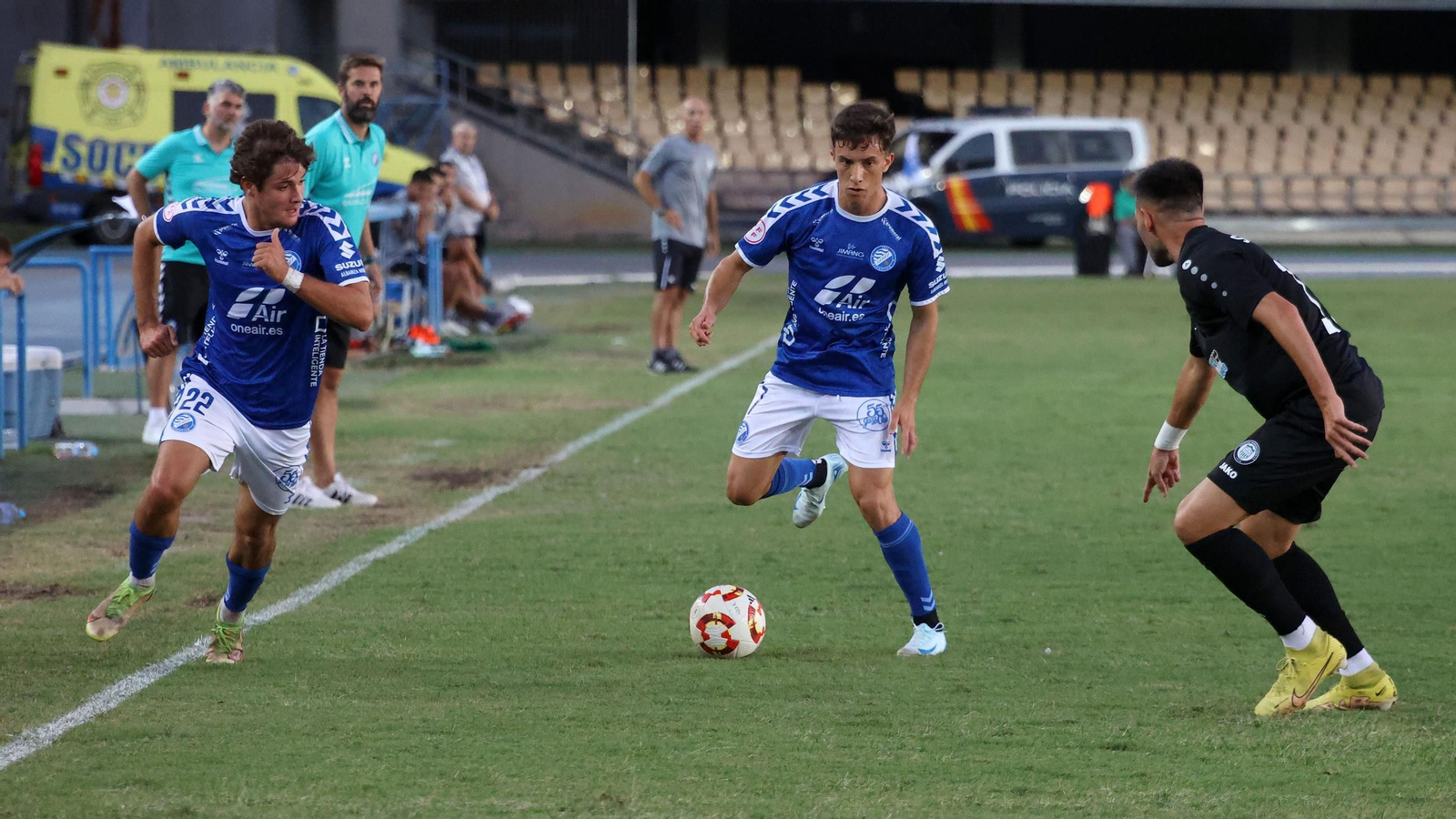 Imágenes del partido entre Xerez DFC y Juventud Torremolinos en Chapín