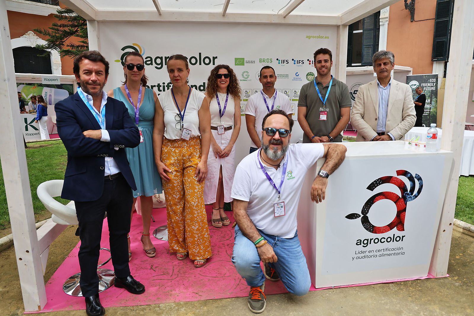 Imágenes del ambiente en el X Congreso de Frutos Rojos de Huelva