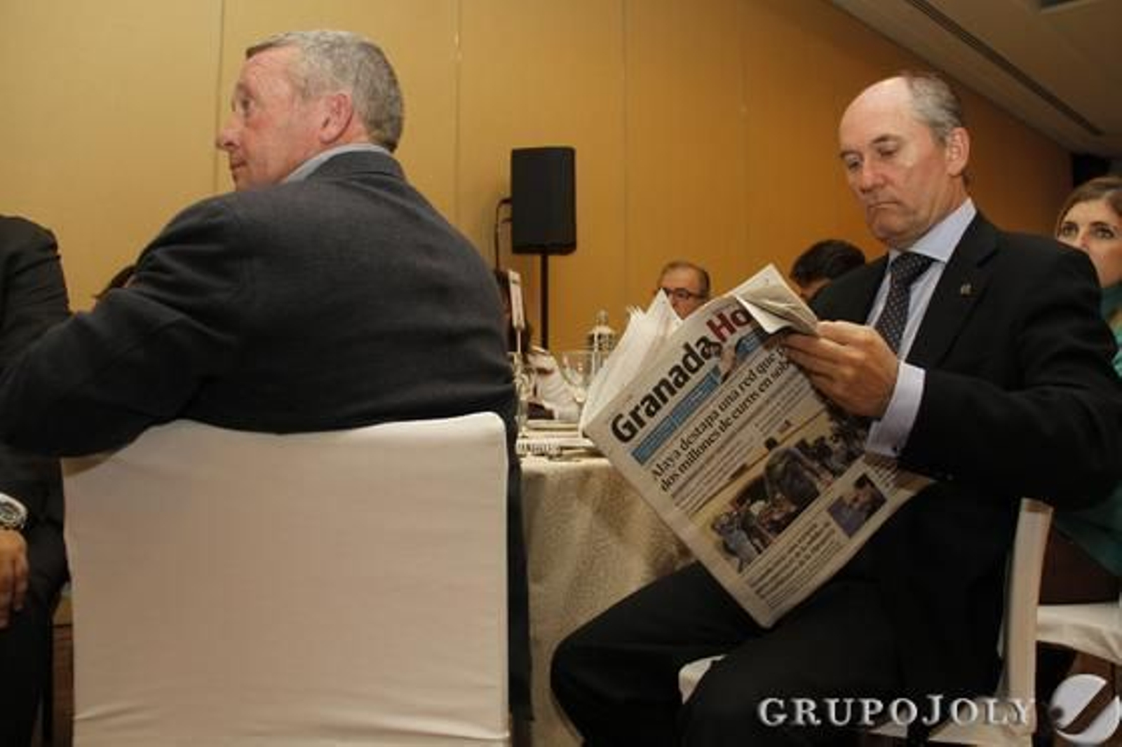 Es el segundo foro que organiza Granada Hoy, de Grupo Joly, junto a Banco Popular dirigido a los empresarios.

Foto: Pepe Villoslada y Alex Cámara