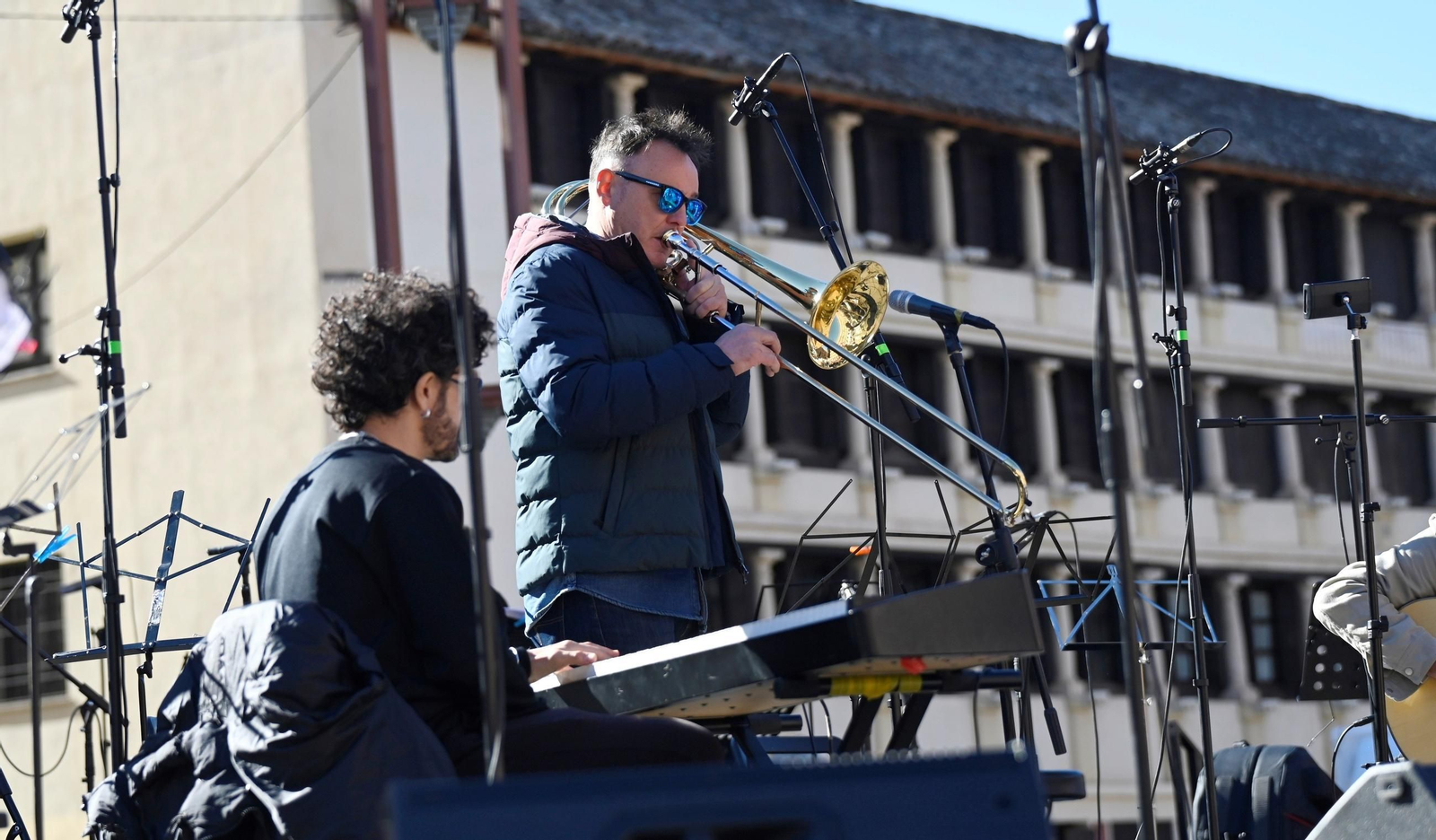 El concierto de la plataforma Juntos por un Auditorio para Córdoba en La Corredera