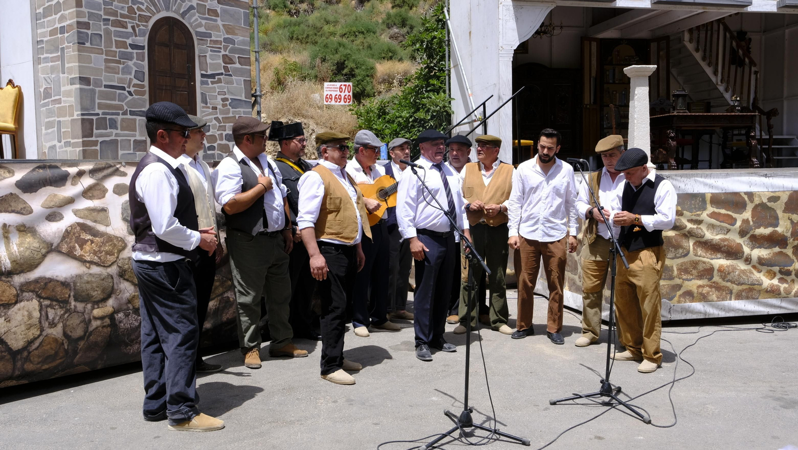 Imágenes de la Recreación Histórica Canteros y Caciques, en Macael