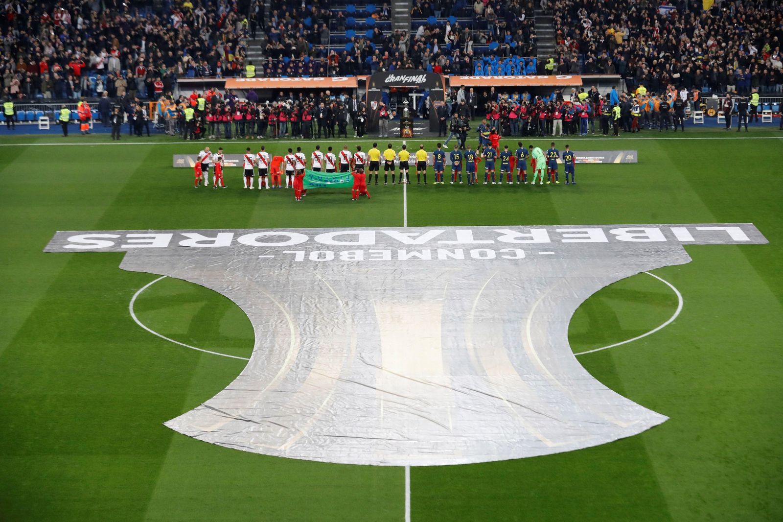 Las imágenes de la final de la Copa Libertadores entre el River Plate y el Boca Juniors