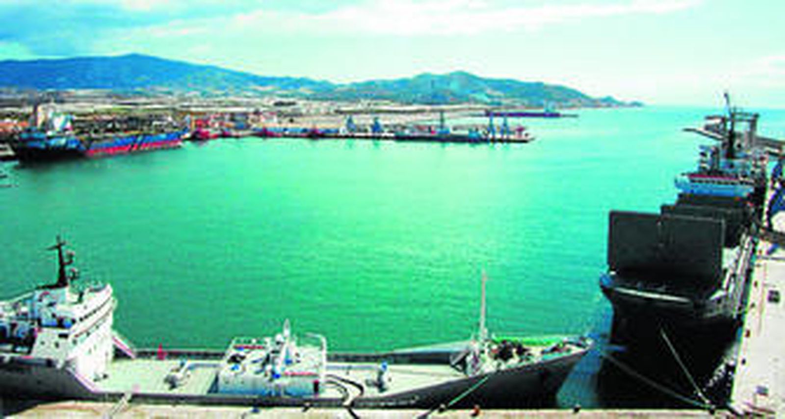 Imagen de archivo de la dársena portuaria.