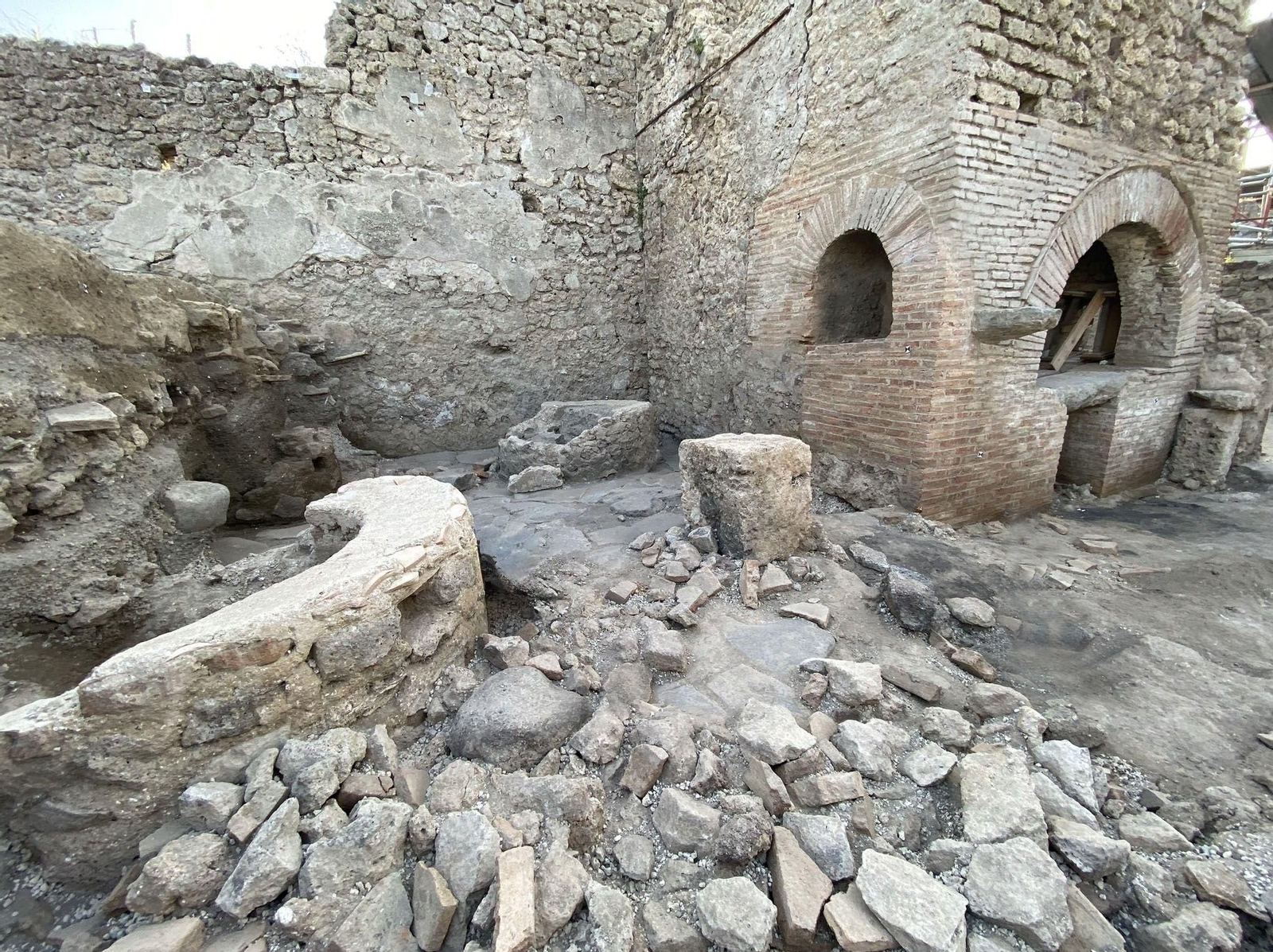 Una imagen de archivo del yacimiento de Pompeya.