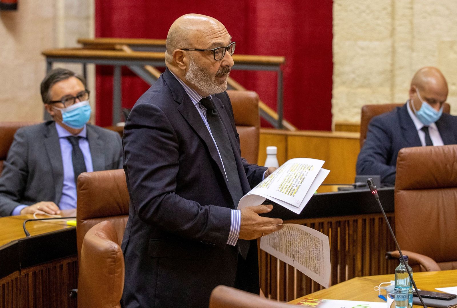 Alejandro Hernández, portavoz de Vox.