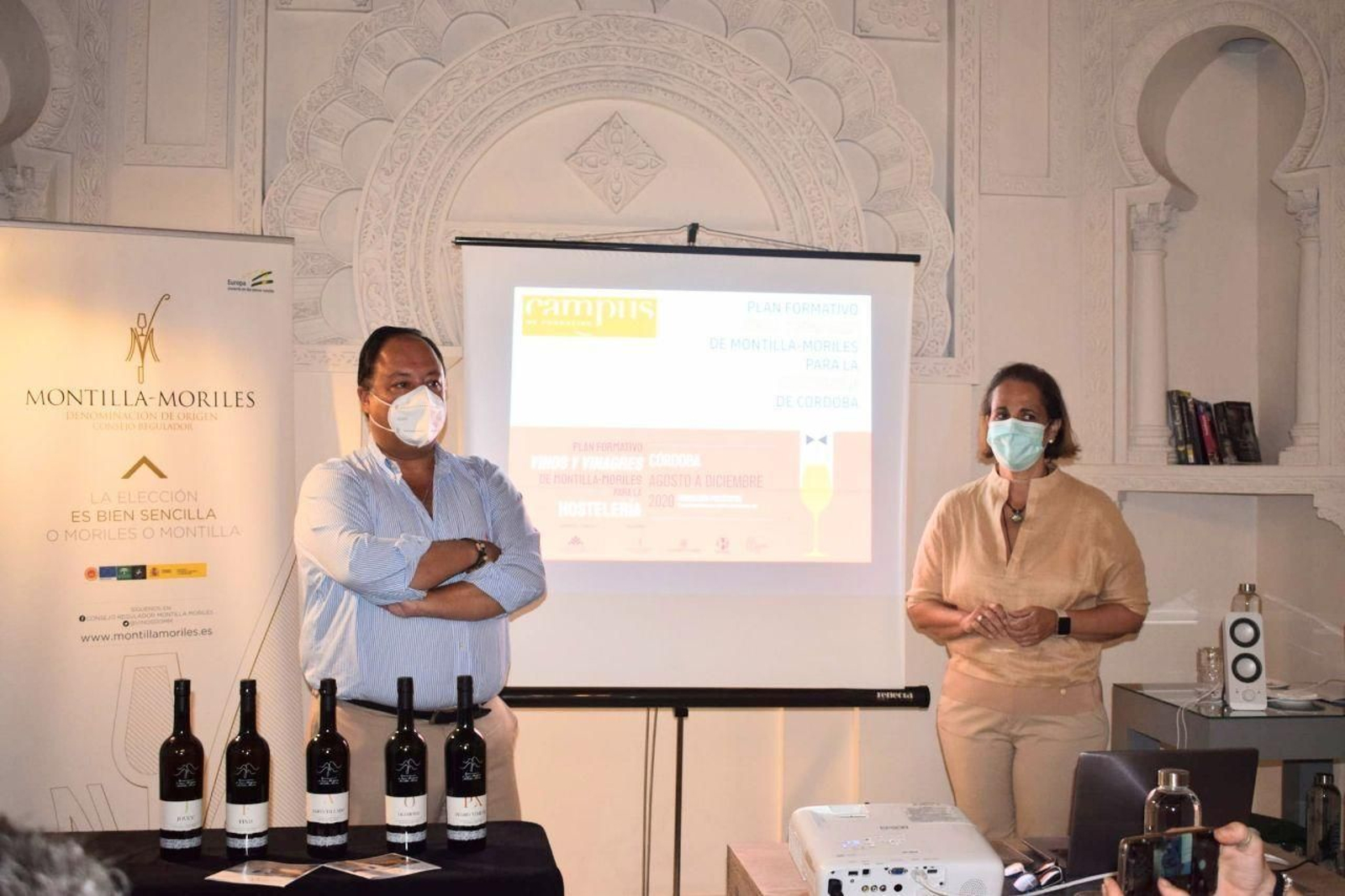 Enrique Garrido y Blanca Torrent.