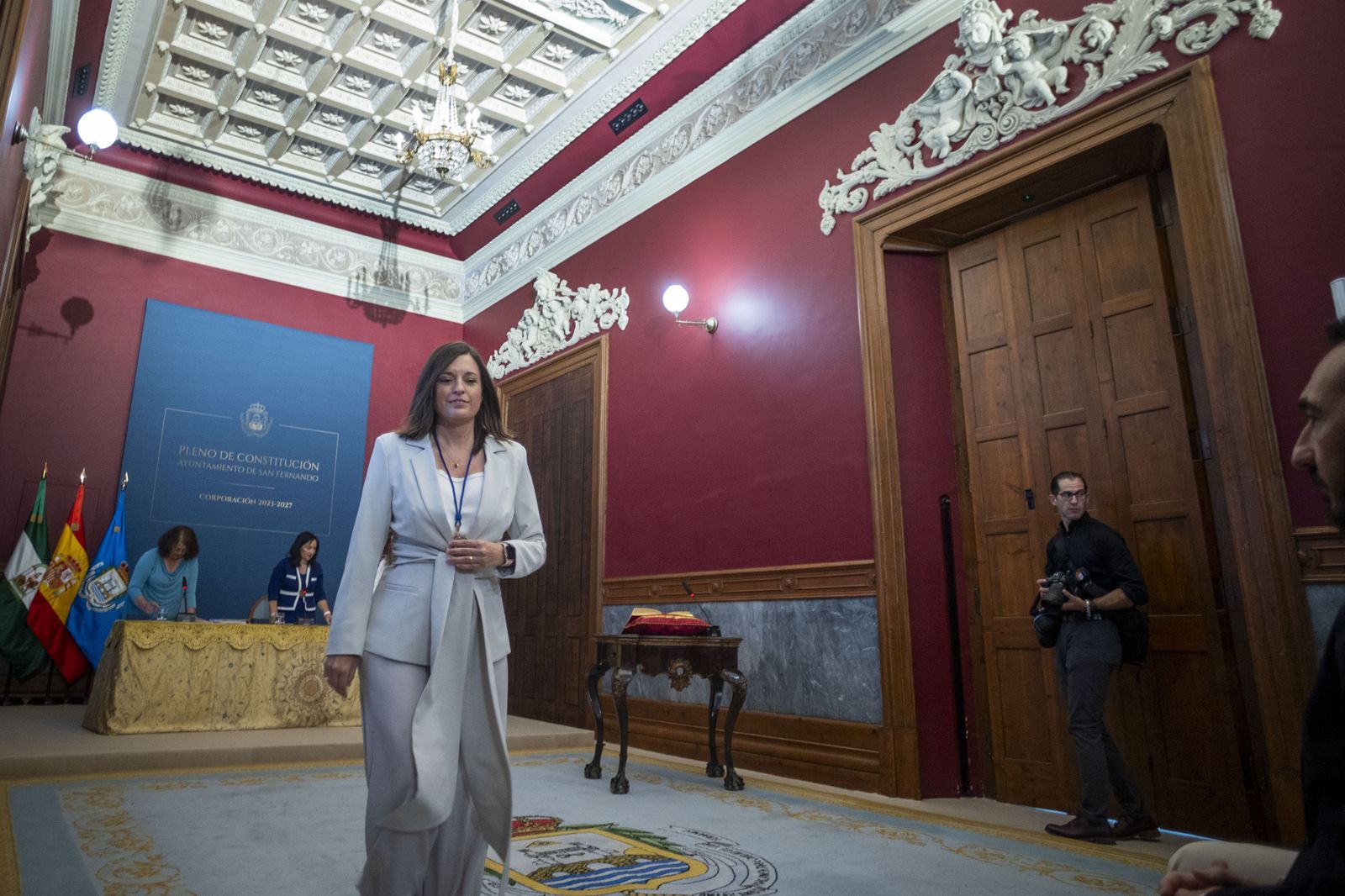 Las imágenes de la investidura de Patricia Cavada como alcaldesa de San Fernando