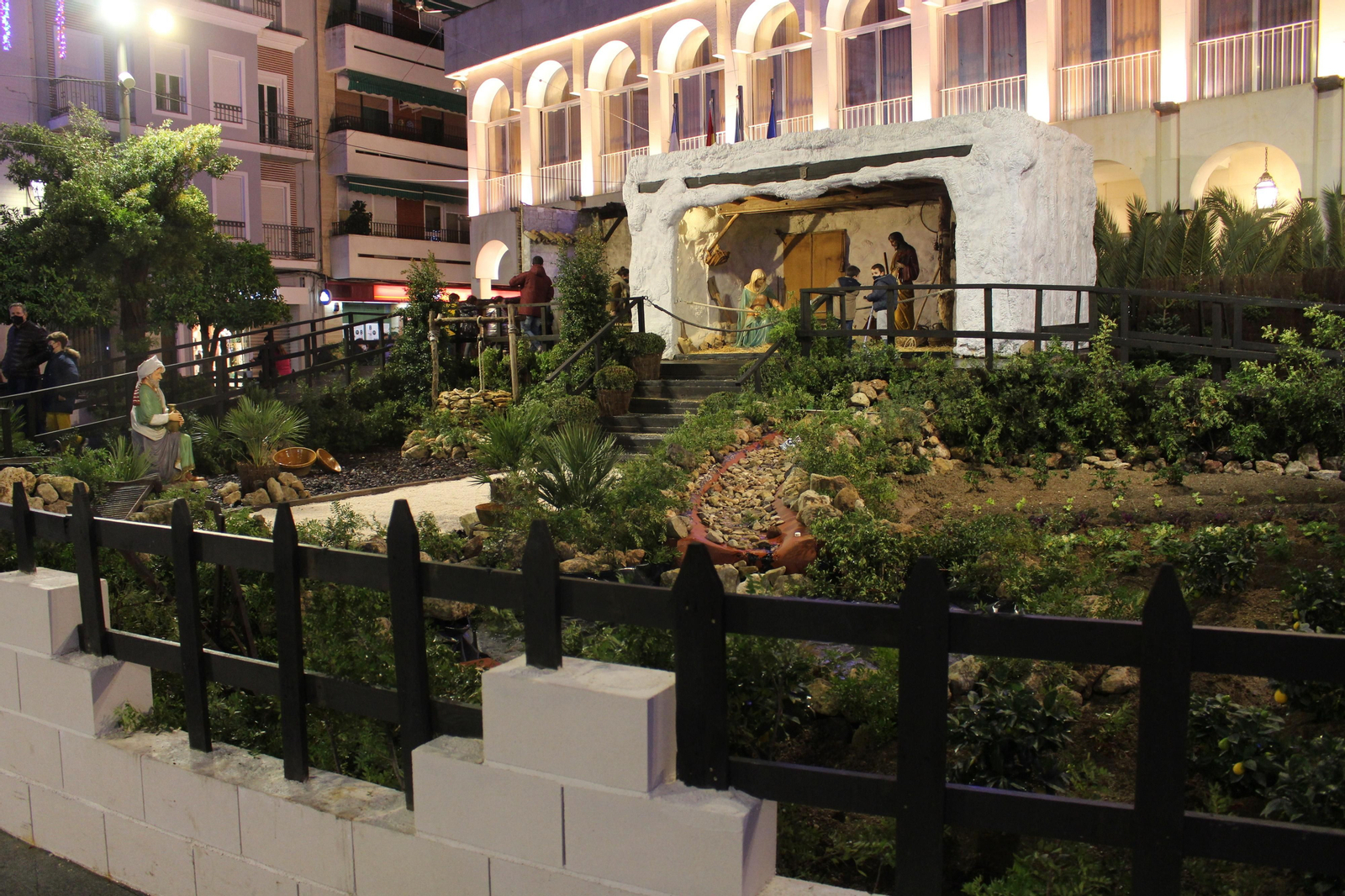 El alumbrado de Navidad de Lucena, en fotografías