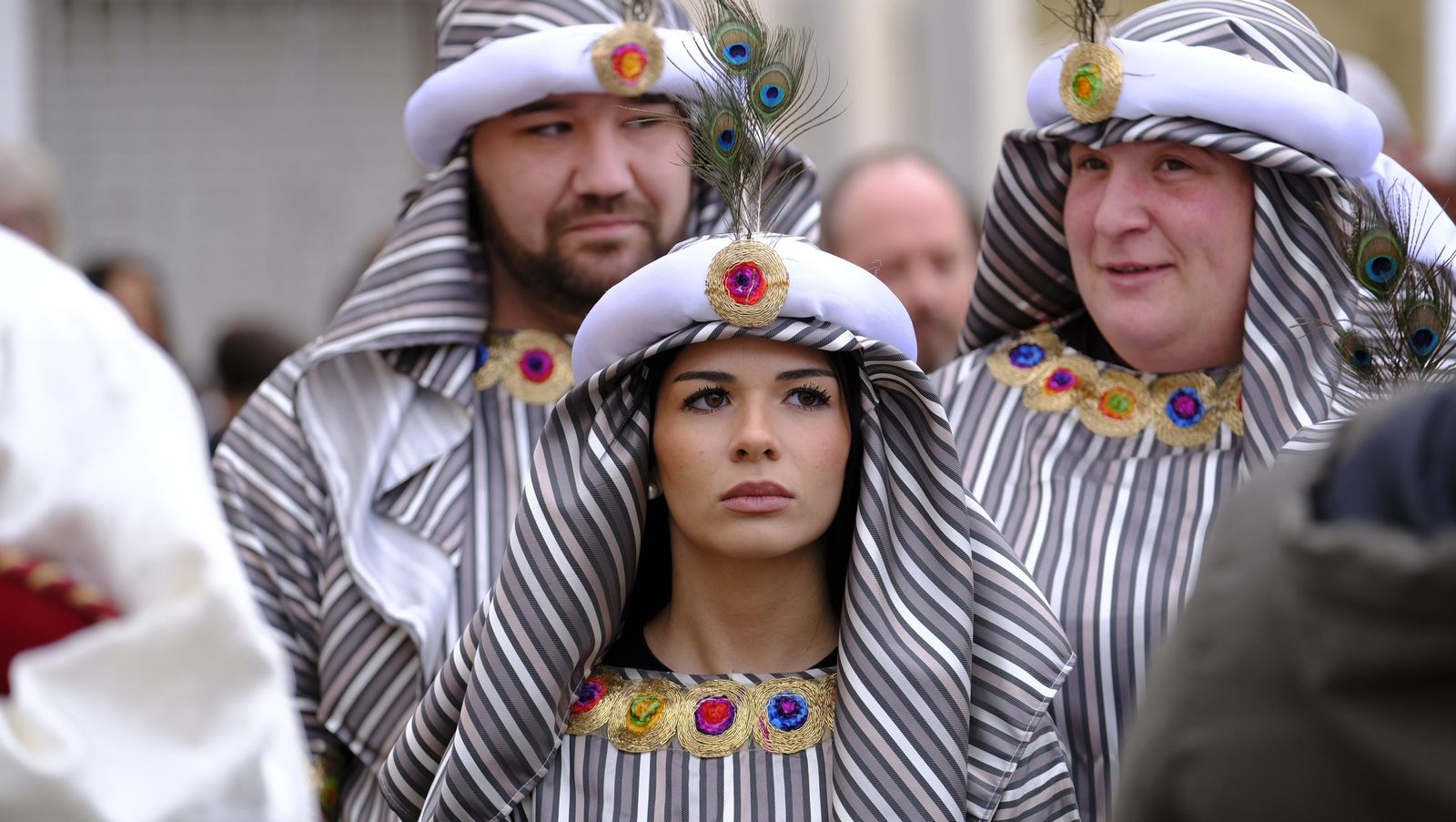 El Auto de los Reyes Magos de Los Gallardos, en imágenes