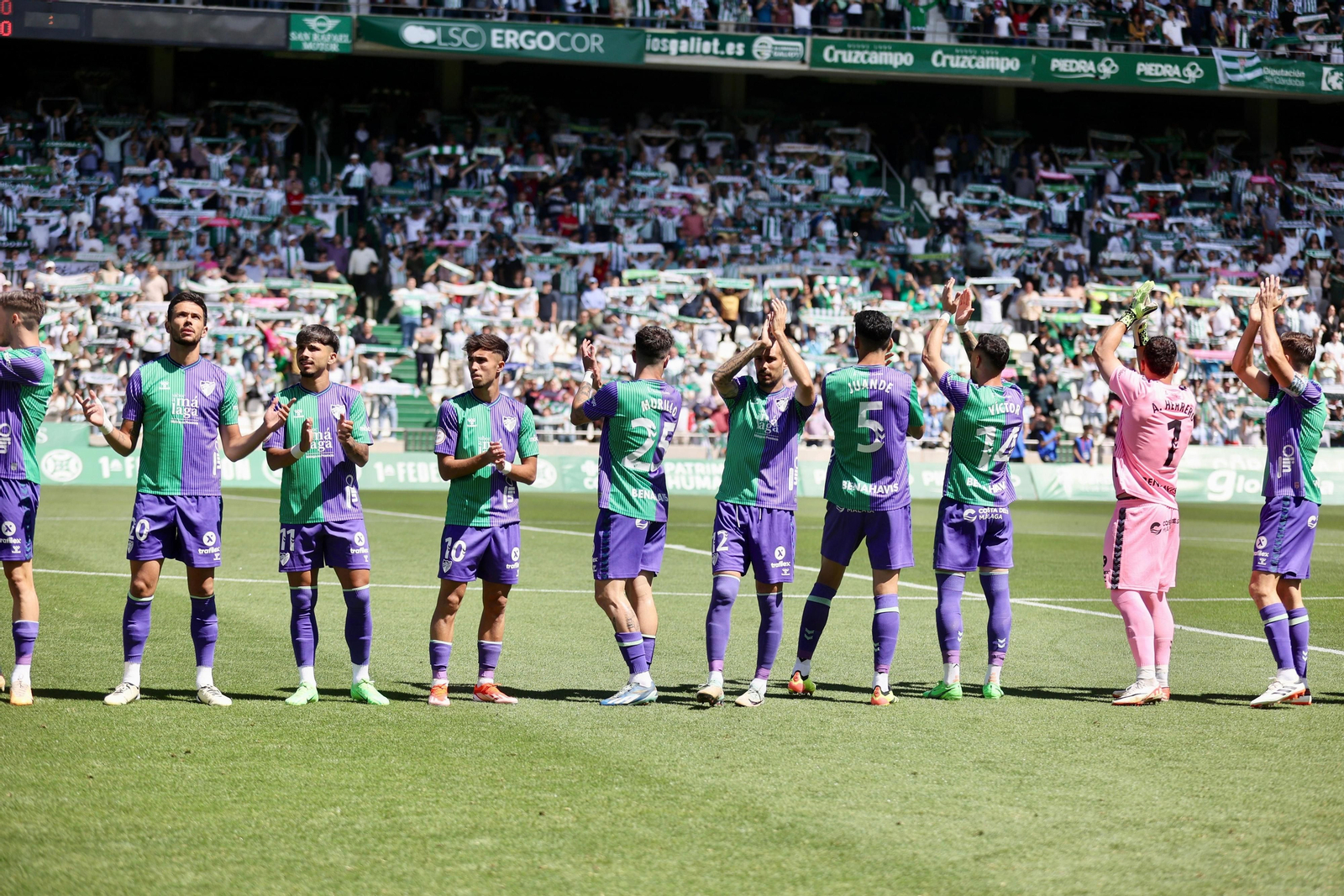El Córdoba - Málaga CF, en fotos