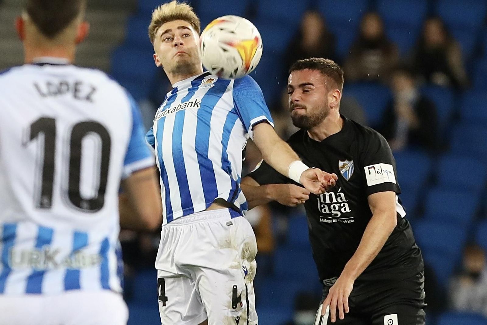 Las fotos de la Real Sociedad B - Málaga CF