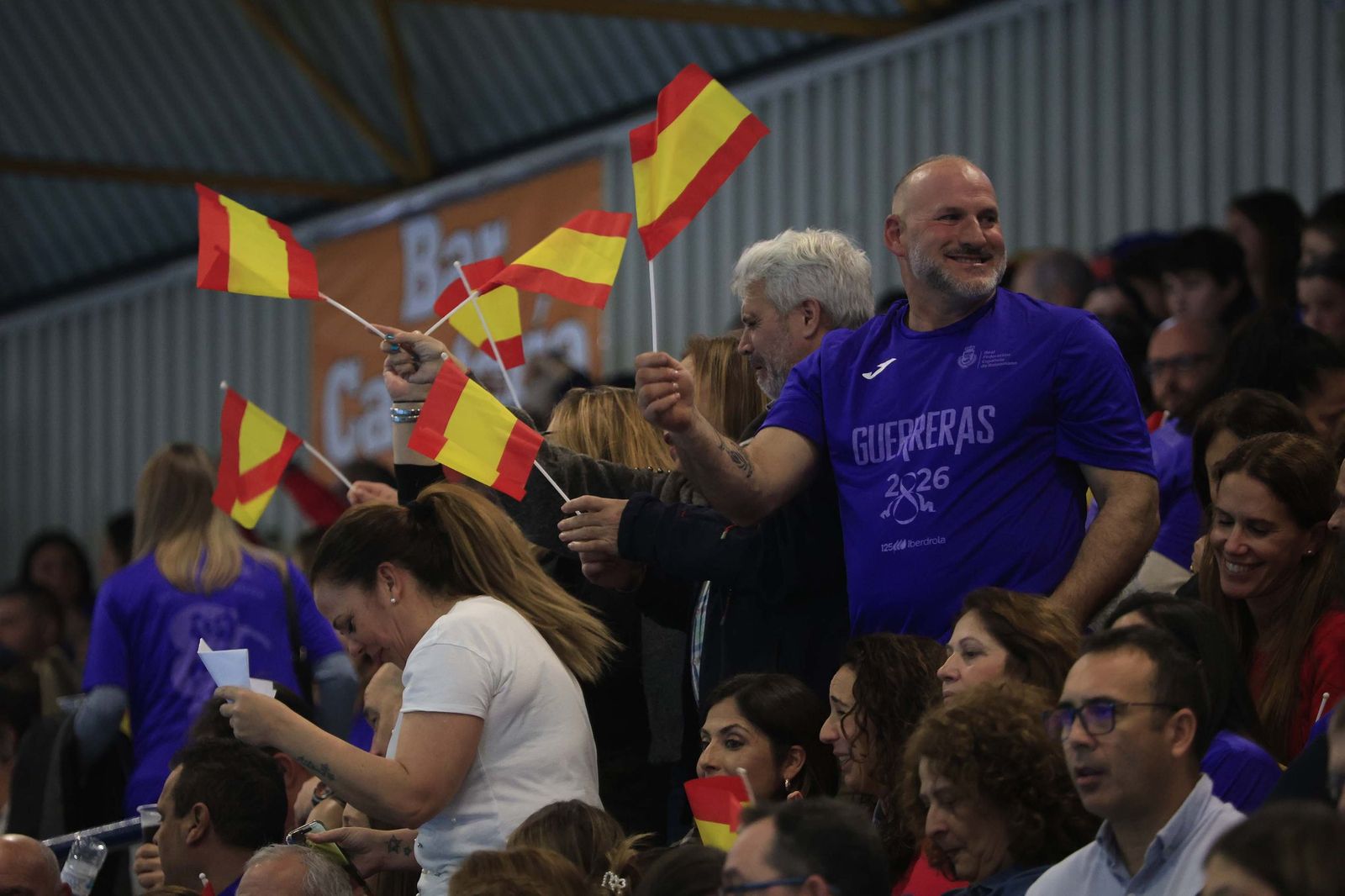 Búscate en el Juan Carlos Mateo de Algeciras durante el España-Austria del preeuropeo  femenino