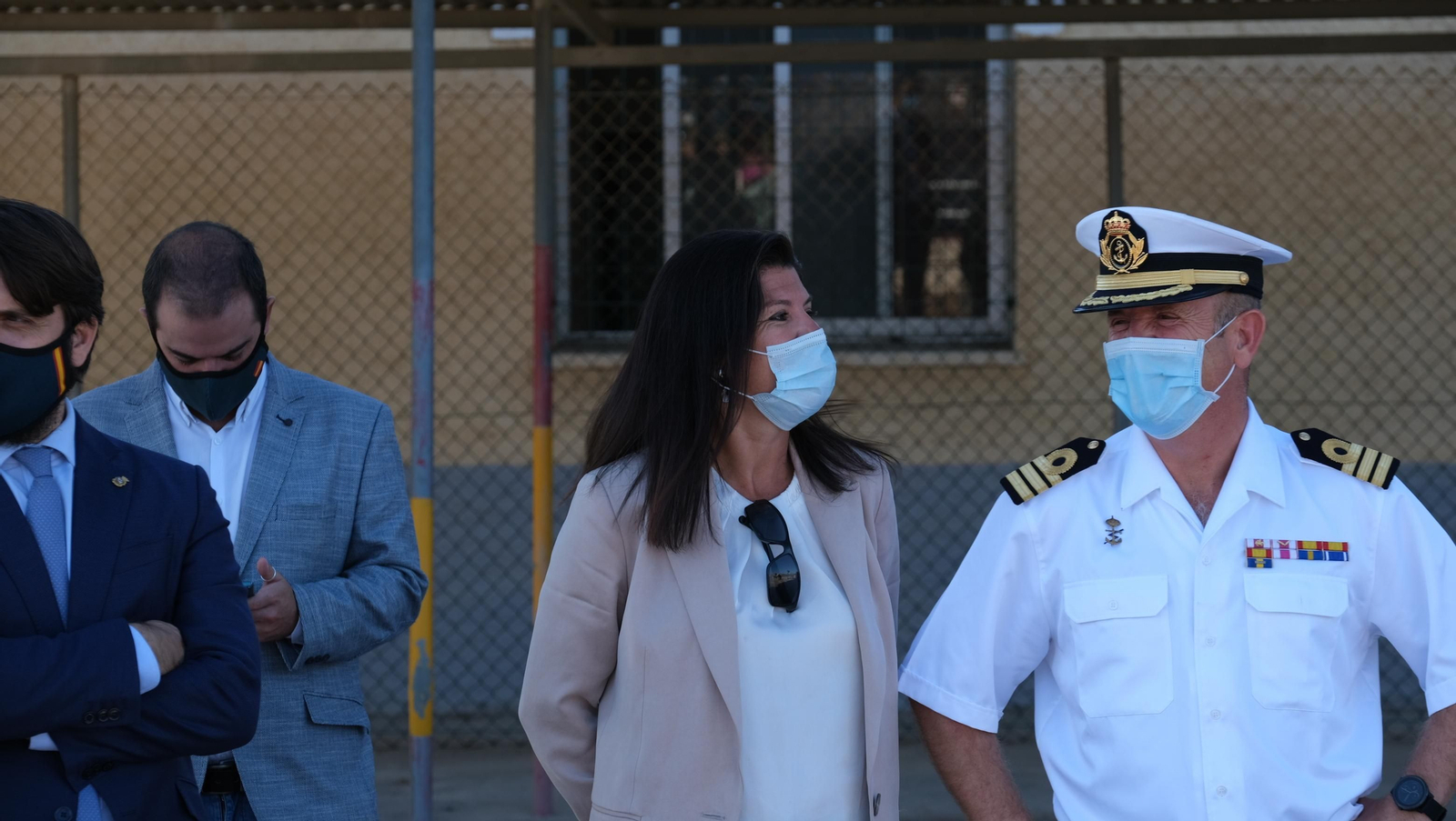 Fotogalería inauguración pista de atletismo y campo de rugby en la Base Militar Álvarez de Sotomayor