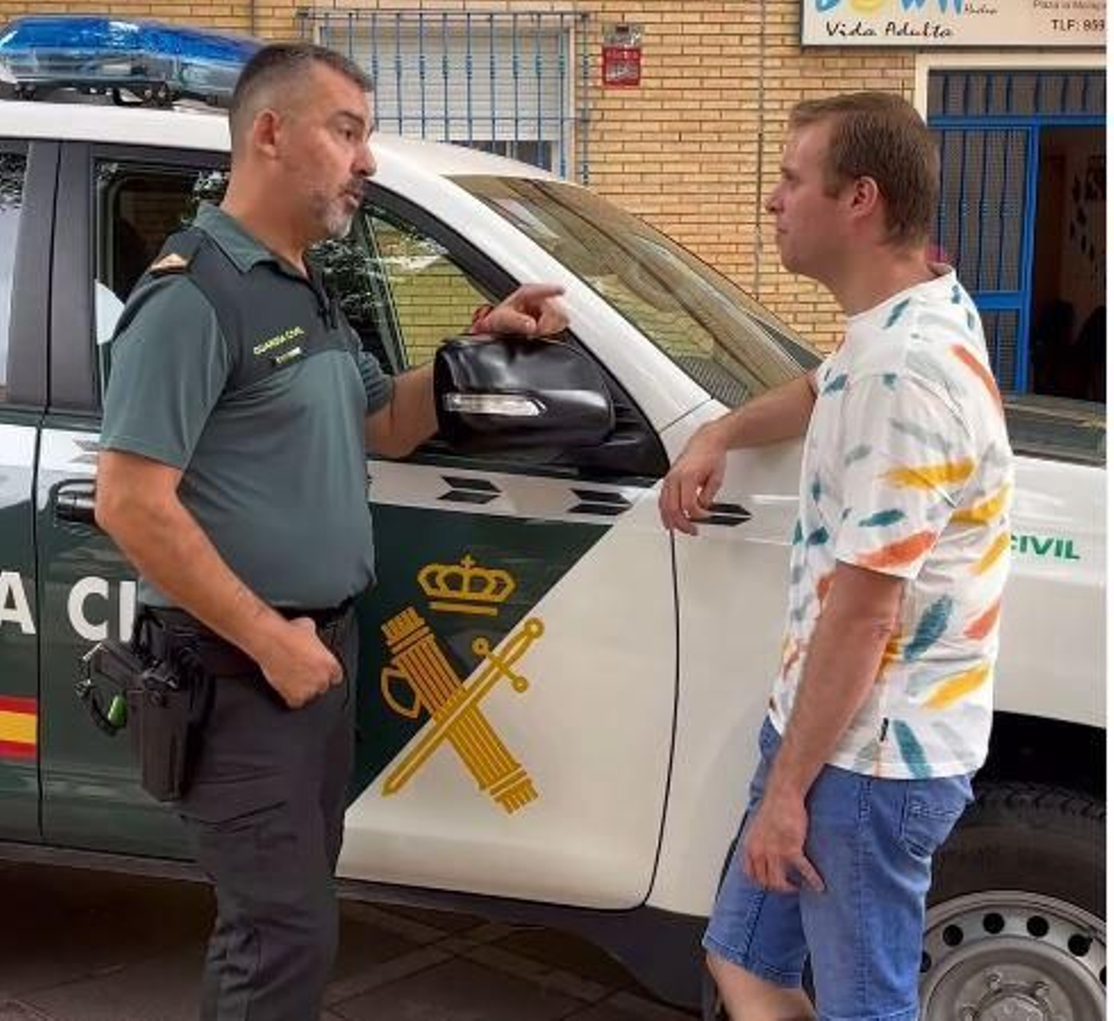Un frame del vídeo promocional sobre la cita deportiva.