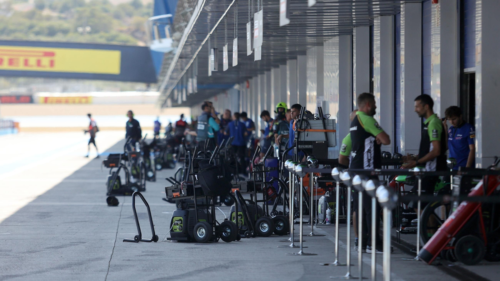 Imágenes del viernes en el Mundial de Superbikes en Jerez