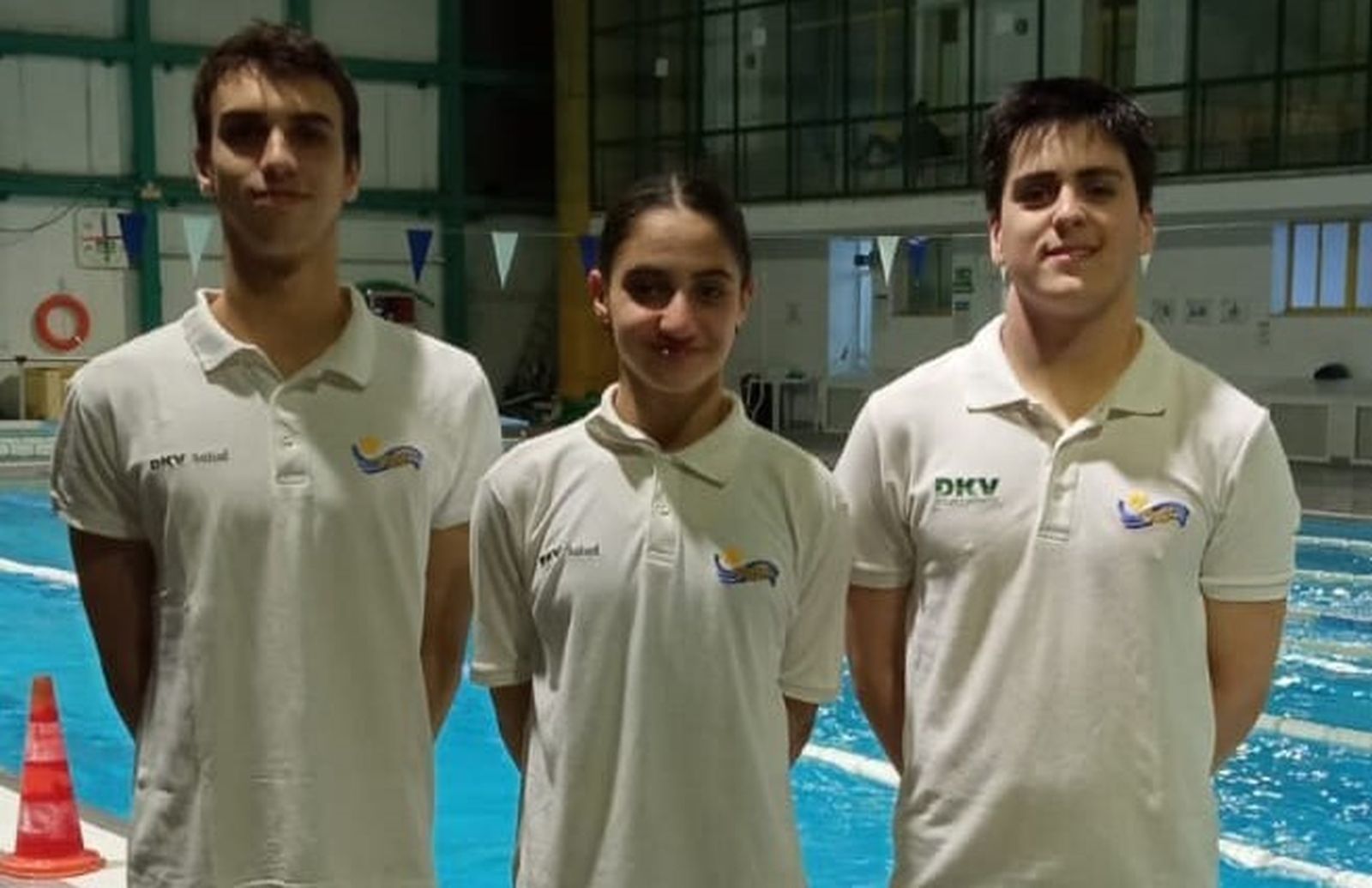 David Macías, Esther Corrales y Carlos Herrera.