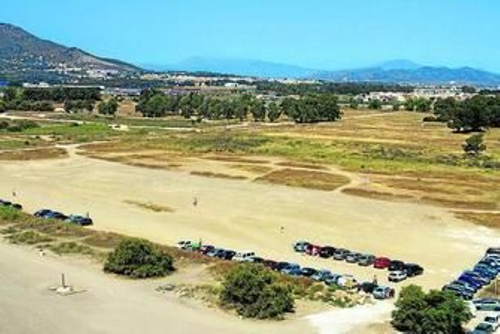 Terrenos de Arraijanal en los que irá la academia.
