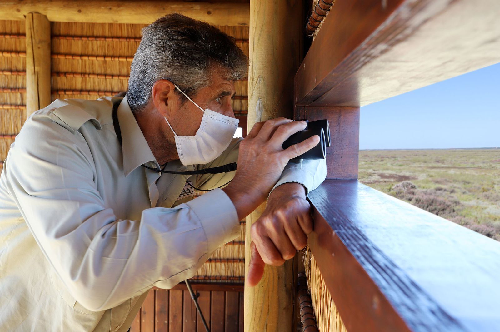 Inauguración del nuevo observatorio del Águila Pescadora en Marismas del Odiel