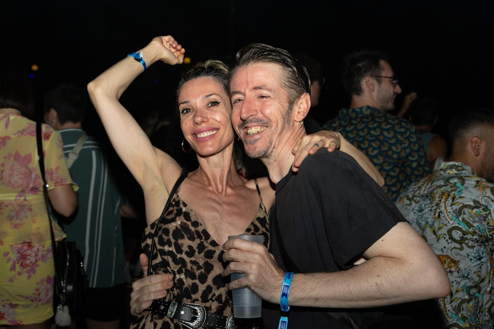 Así disfrutó el público en el festival Vértigo de Martos