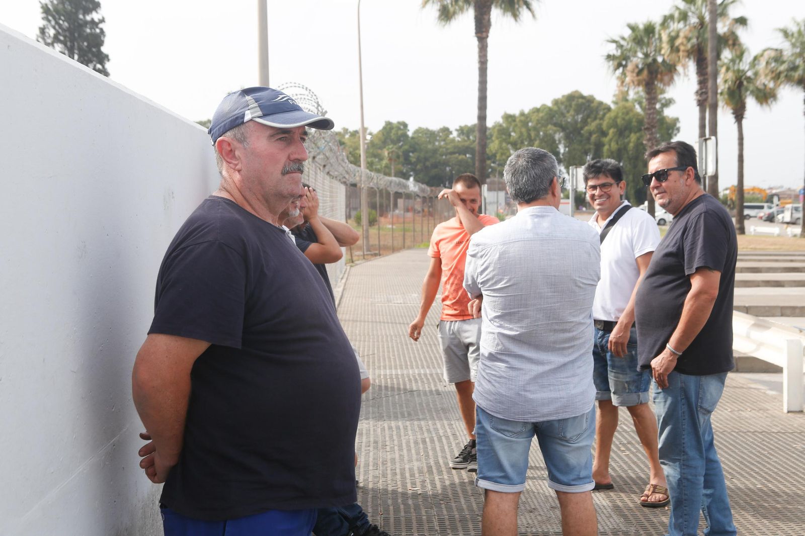 Fotos del segundo día de la huelga del metal en el Campo de Gibraltar