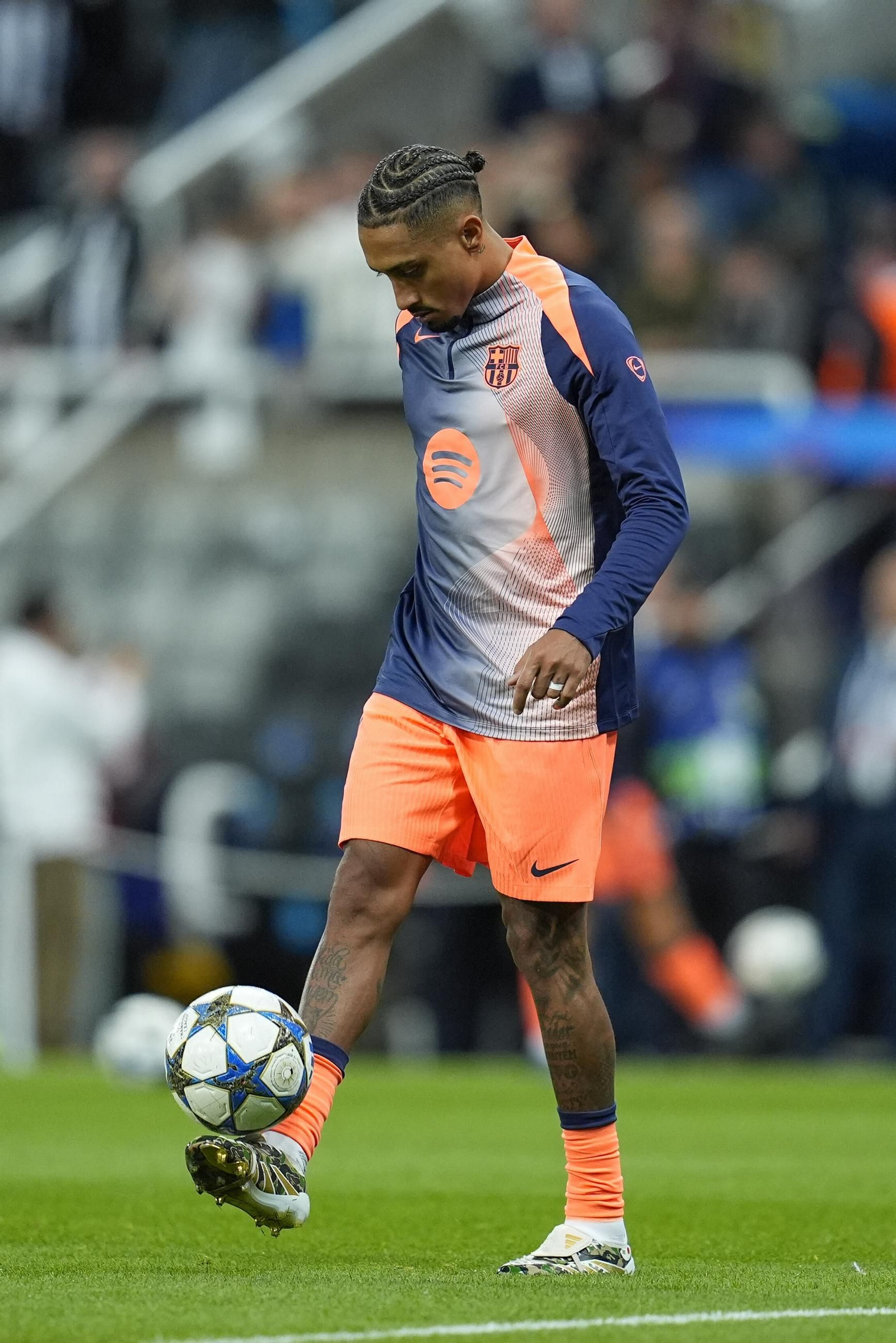 Las fotos del Newcastle-Barcelona