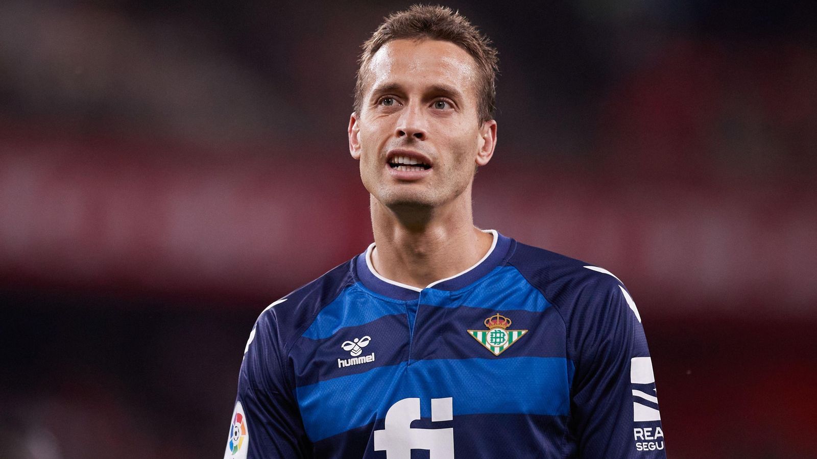 Canales, en un partido de la pasada temporada.