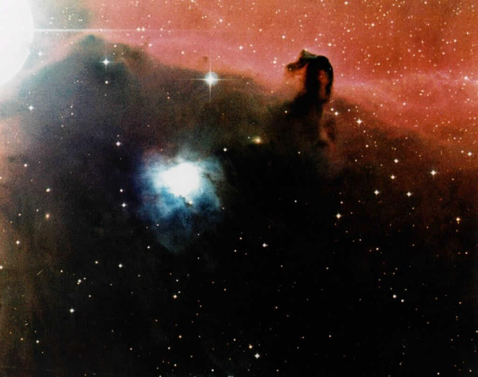 La Nebulosa Cabeza de Caballo, en Orión. Captada en 1998.