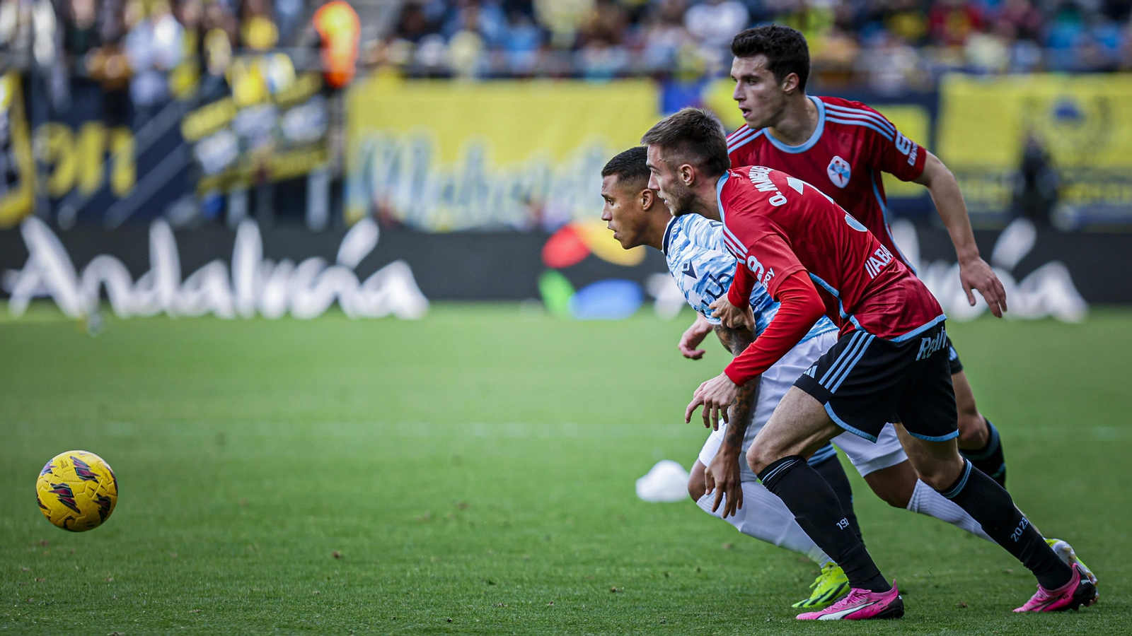 Partido de fútbol Cádiz CF - RC Celta.