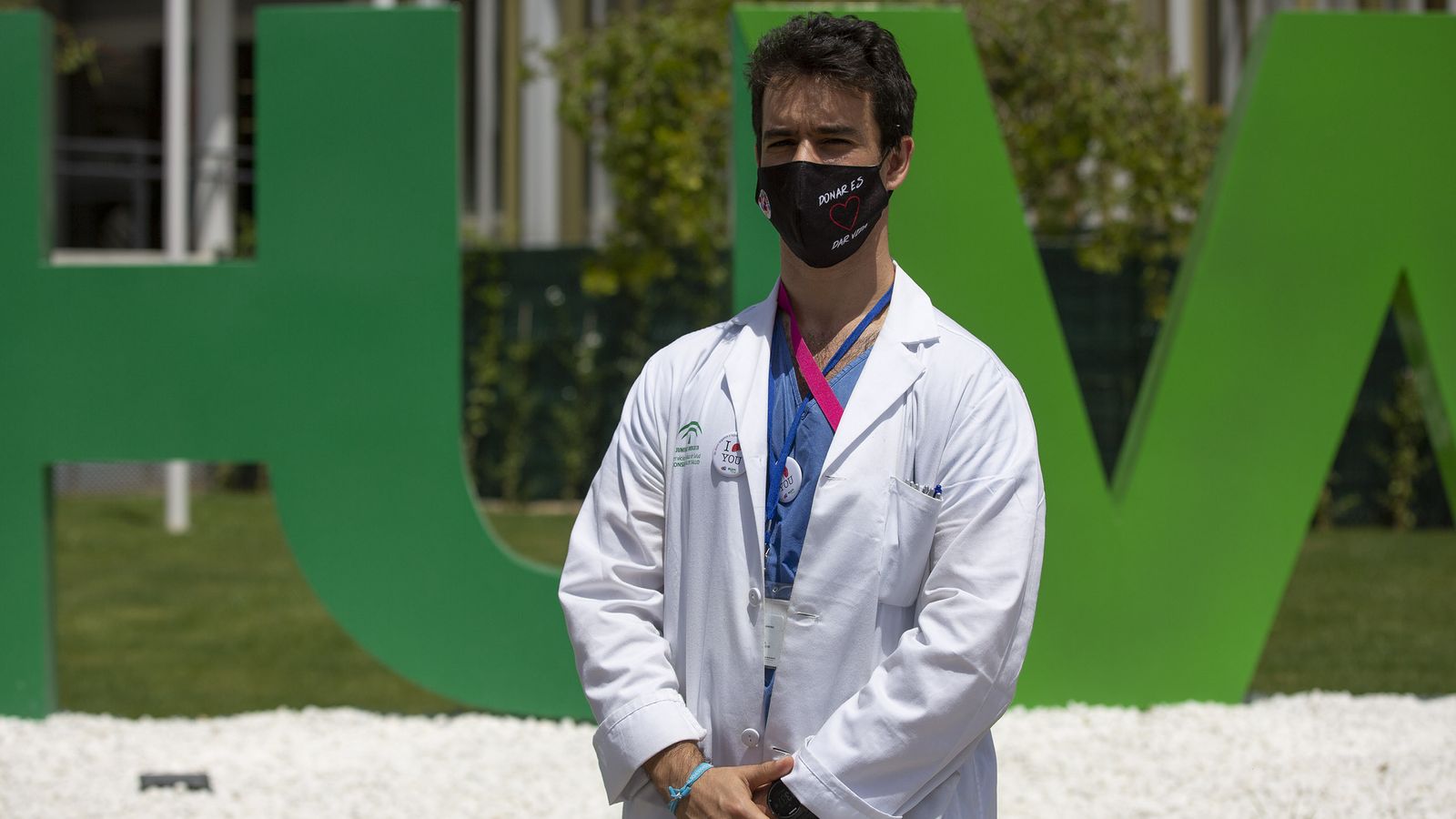 El enfermero coordinador hospitalario de trasplantes de órganos y tejidos, Miguel Ángel Baena.