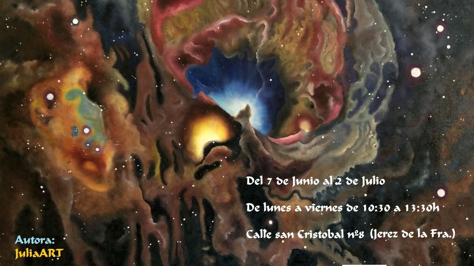 La exposición de Julia Moreno se podrá visitar en Jerez hasta el día 2 de julio.