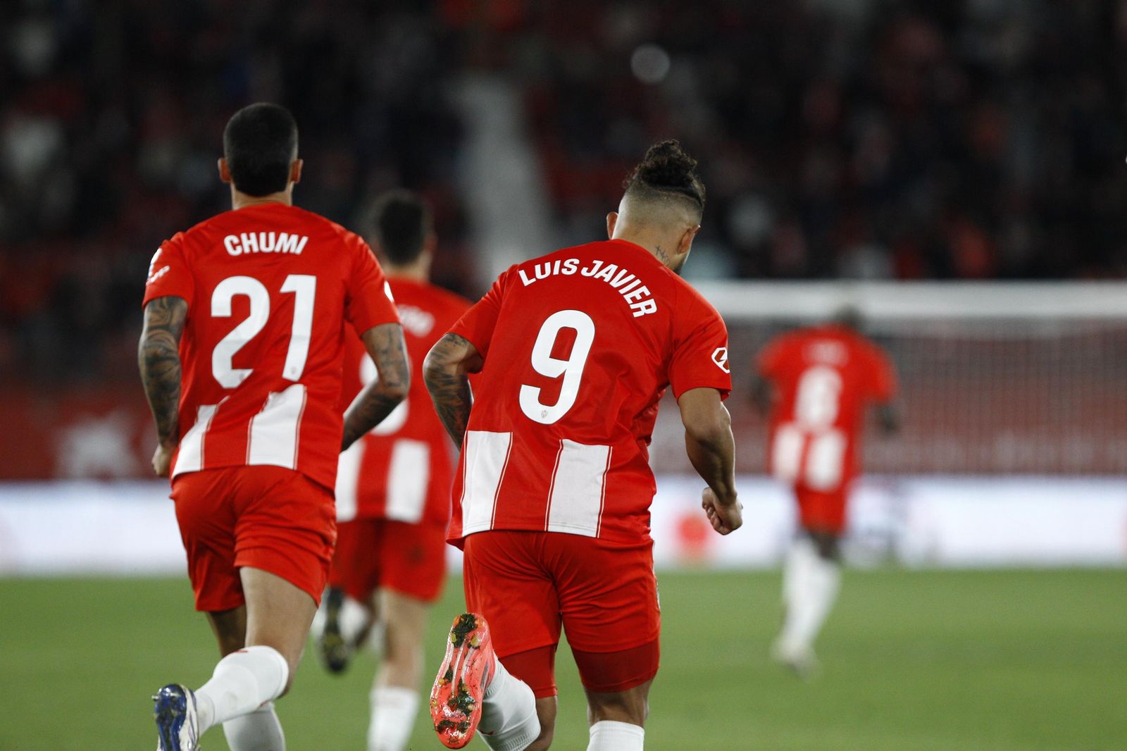 La U.D. Almería empata a uno contra el Cádiz y es campeón de invierno, en imágenes