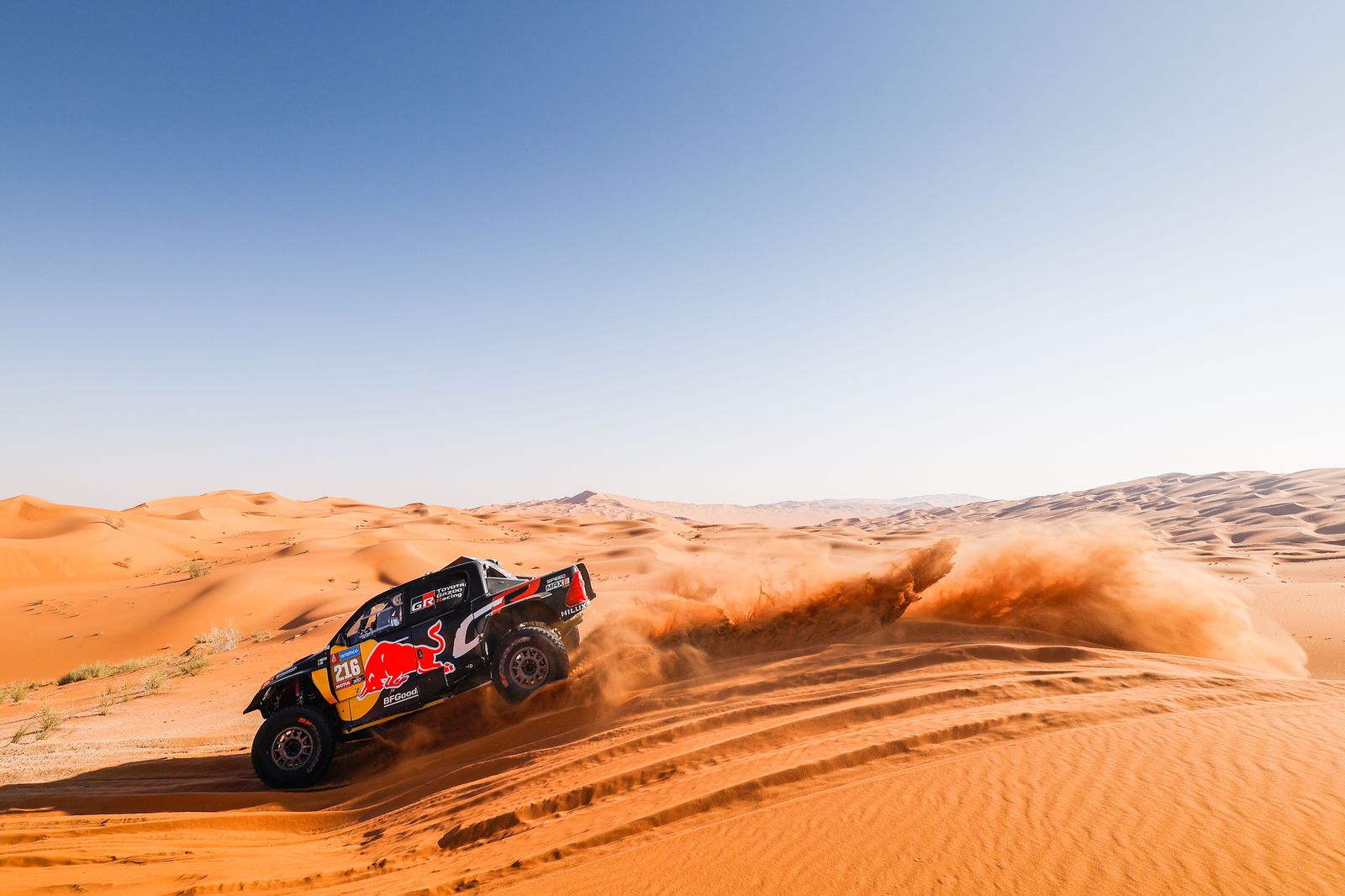 Las espectaculares imágenes del Dakar por las dunas