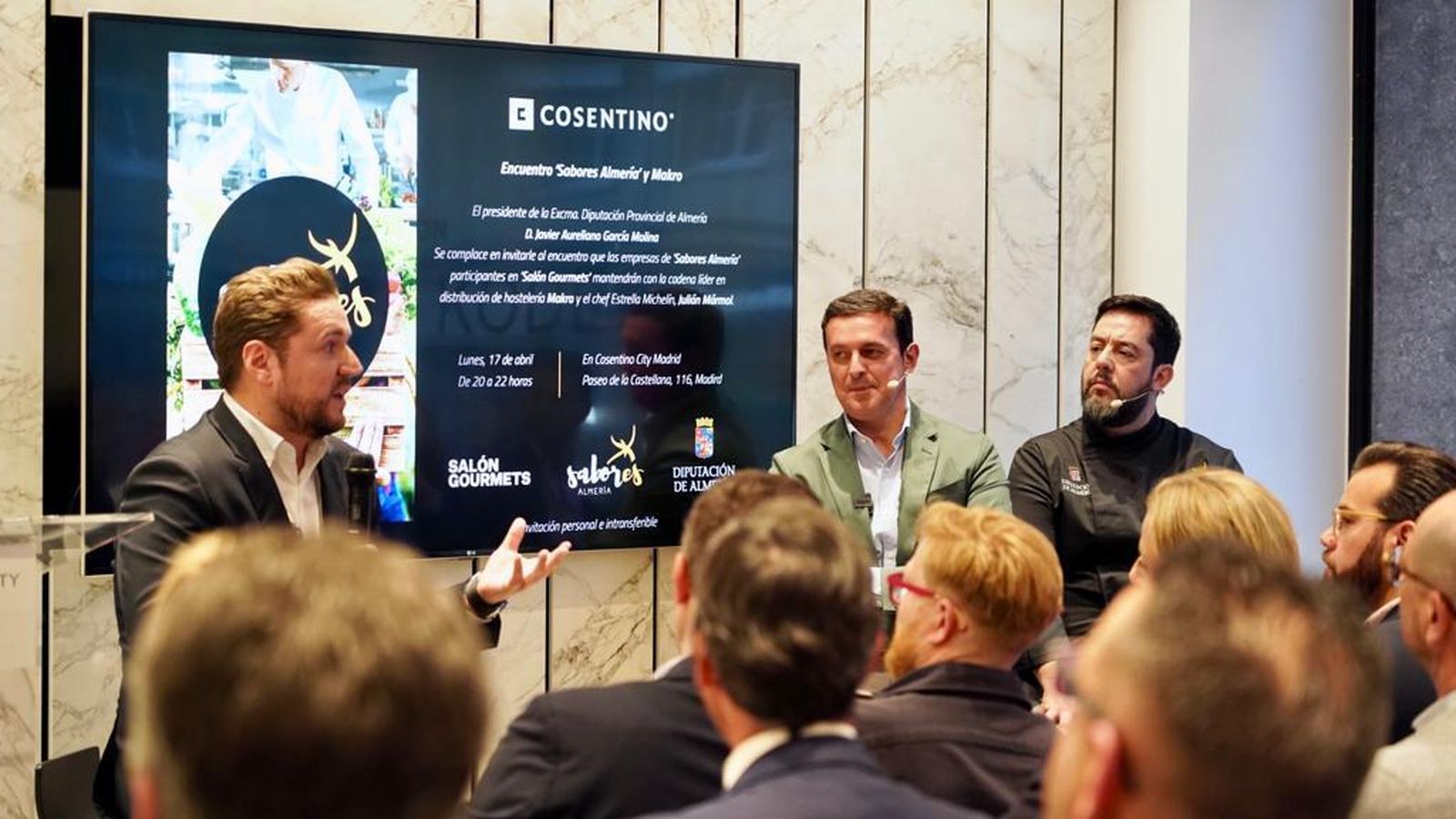 Un momento del acto.