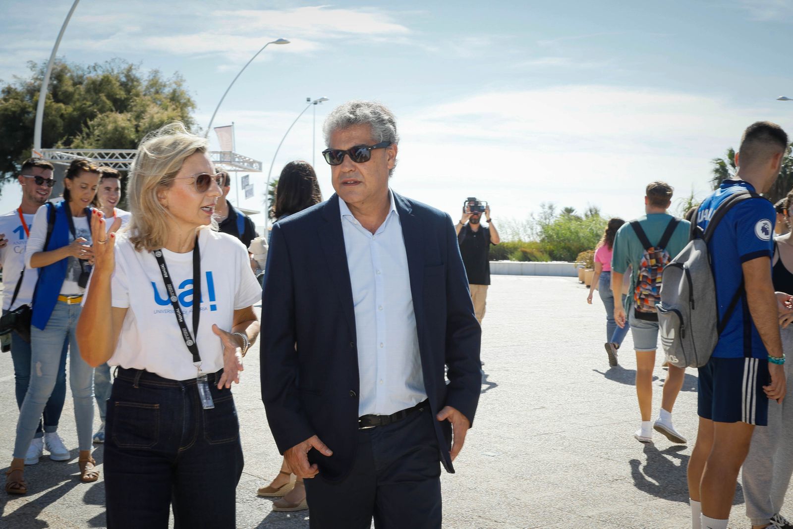 Imágenes de las jornadas de Bienvenida, Carmelo Rodríguez