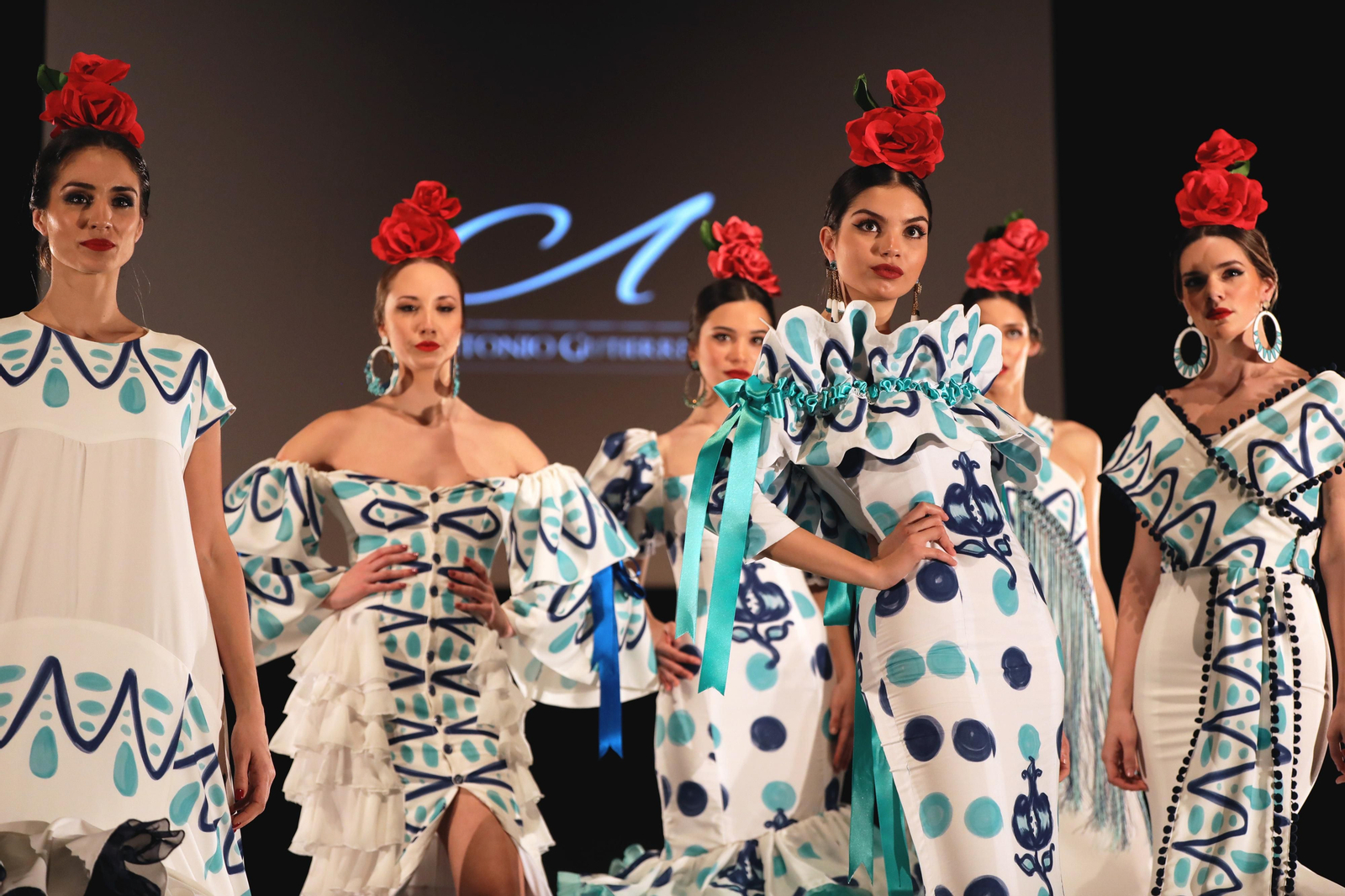 Desfile Antonio Gutiérrez en la Pasarela Flamenca de Granada