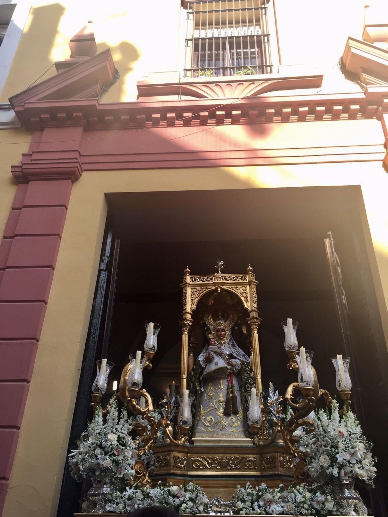 Histórica primera salida procesional de la Virgen del Mar de Sevilla