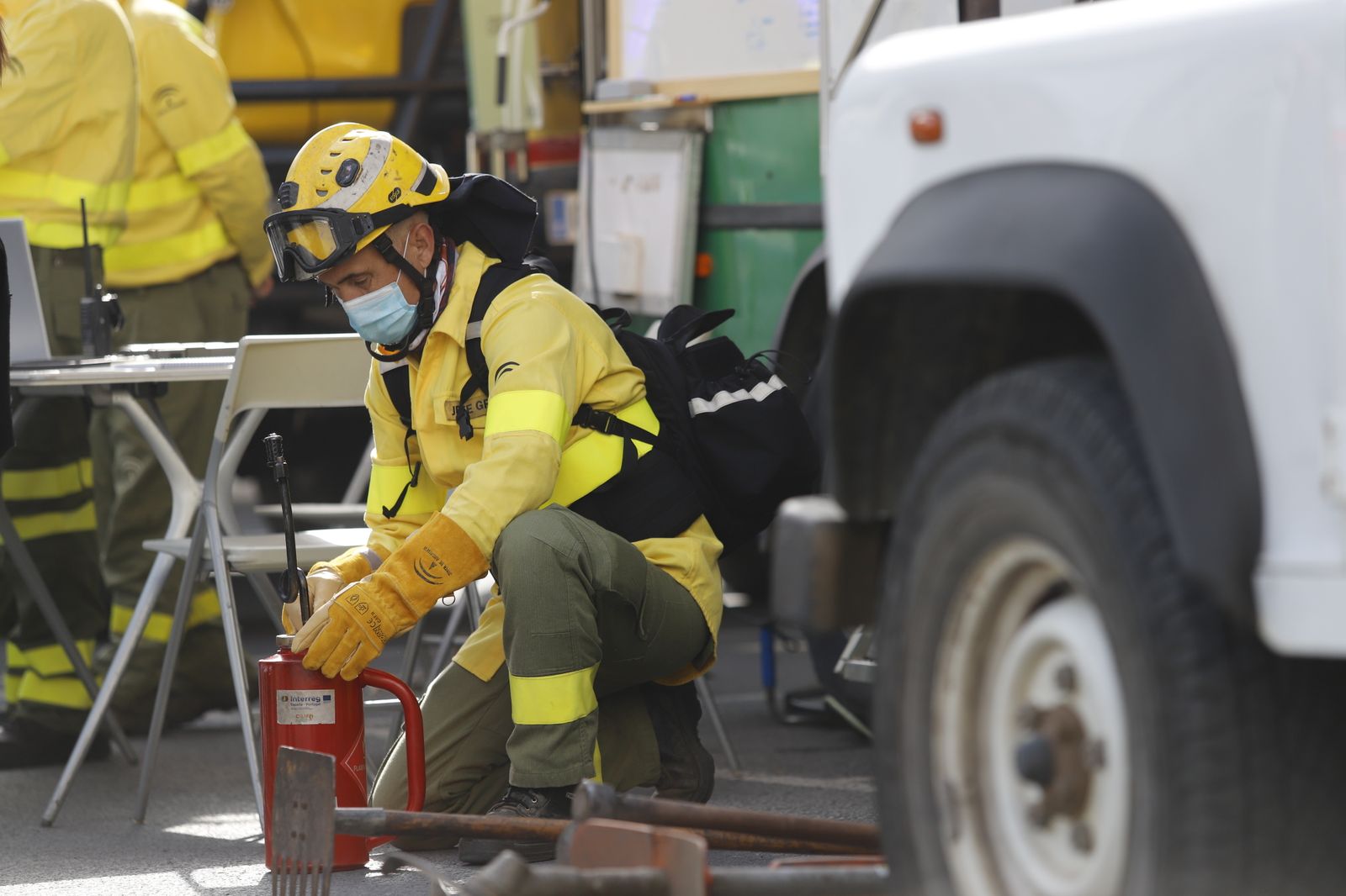 Imágenes de las actividades del Día Europeo del 112